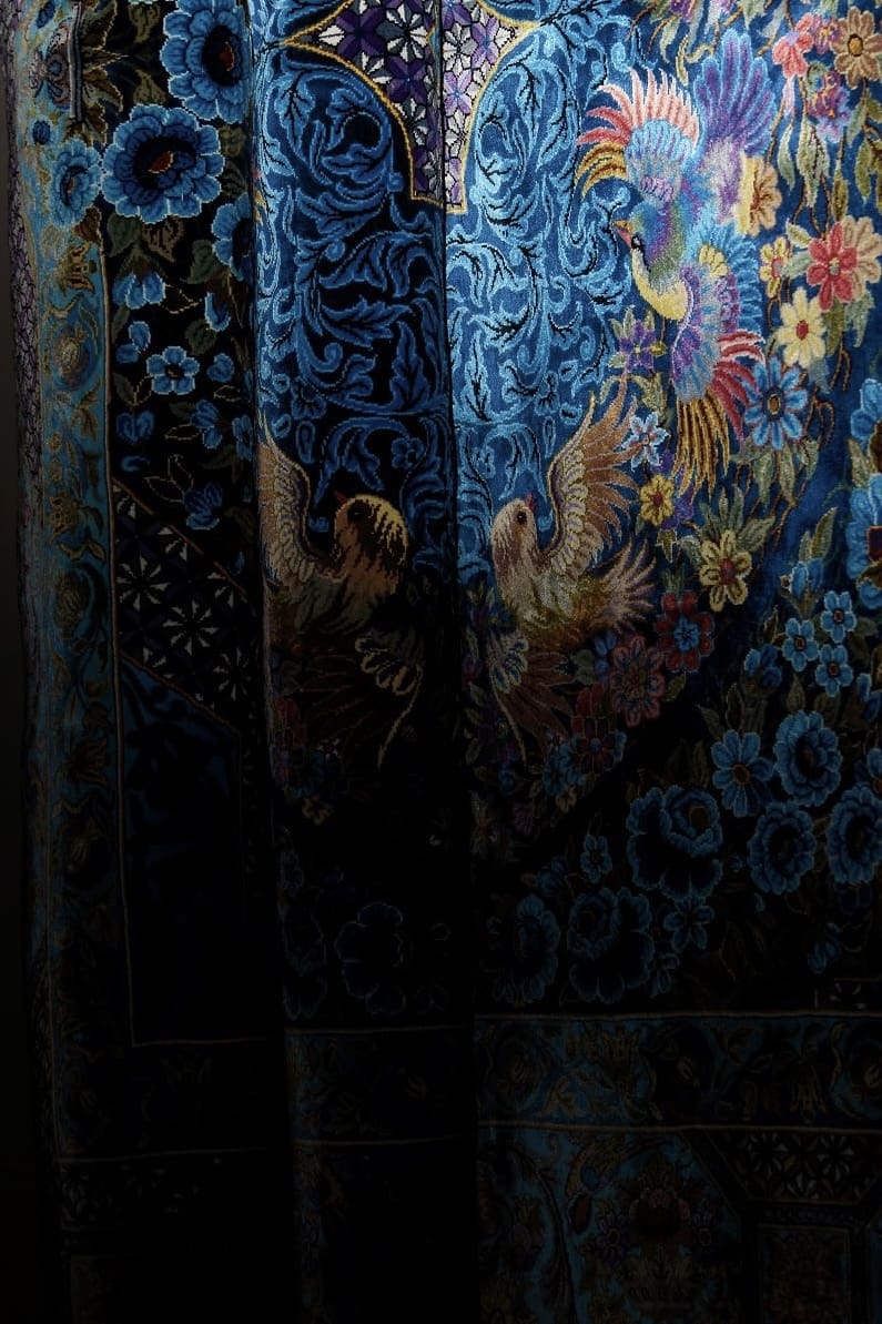 Erami Carpet — Qom silk rug