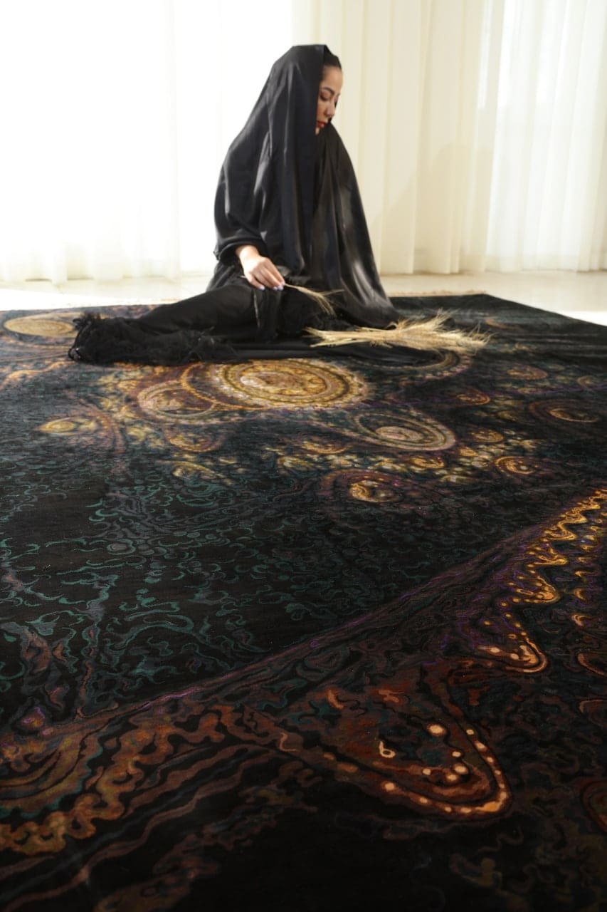 Erami Carpet — Qom silk rug