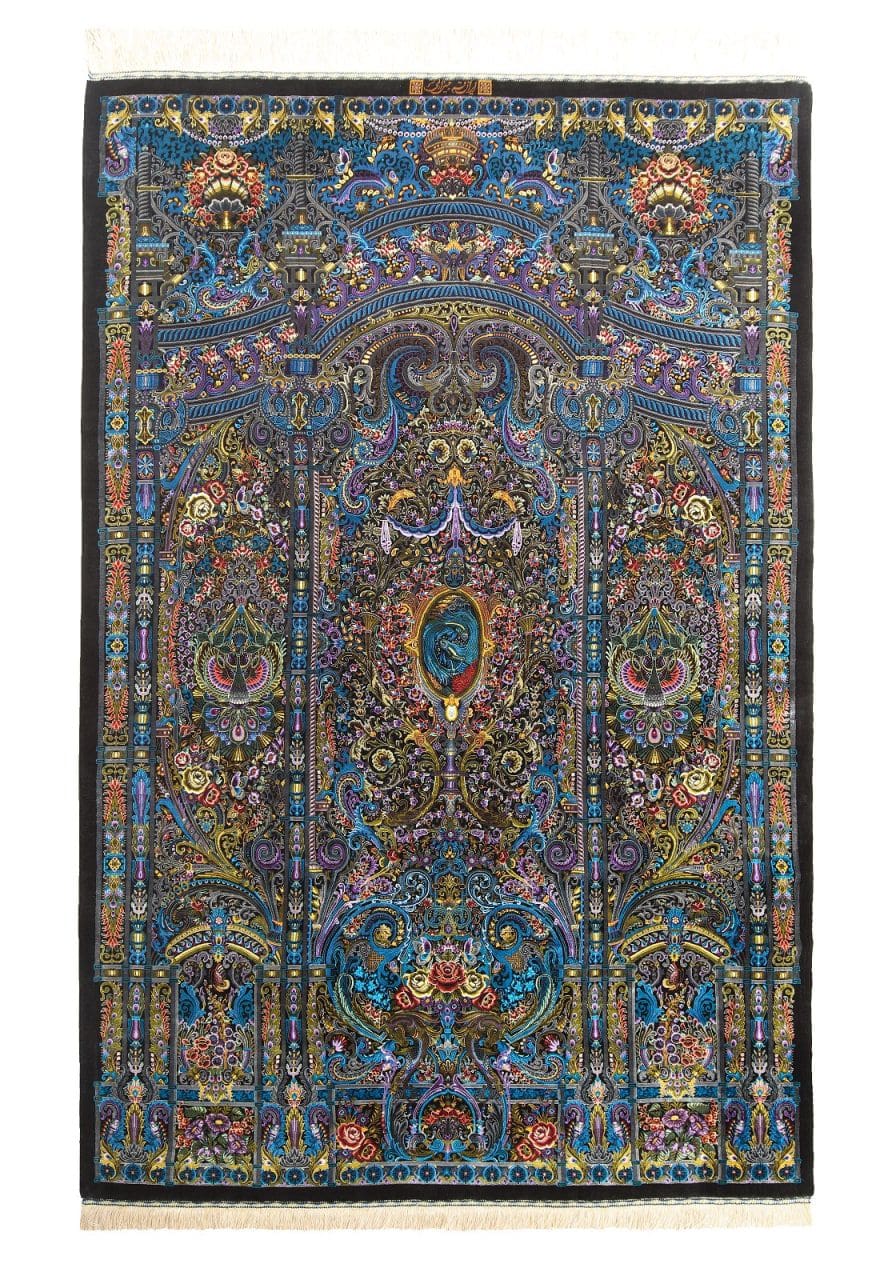 Erami Carpet — Qom silk rug