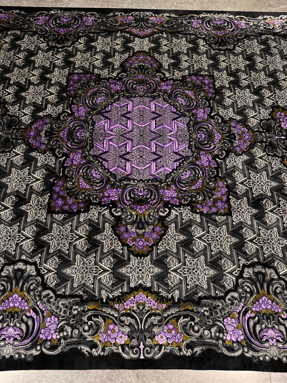 Erami Carpet — Qom silk rug