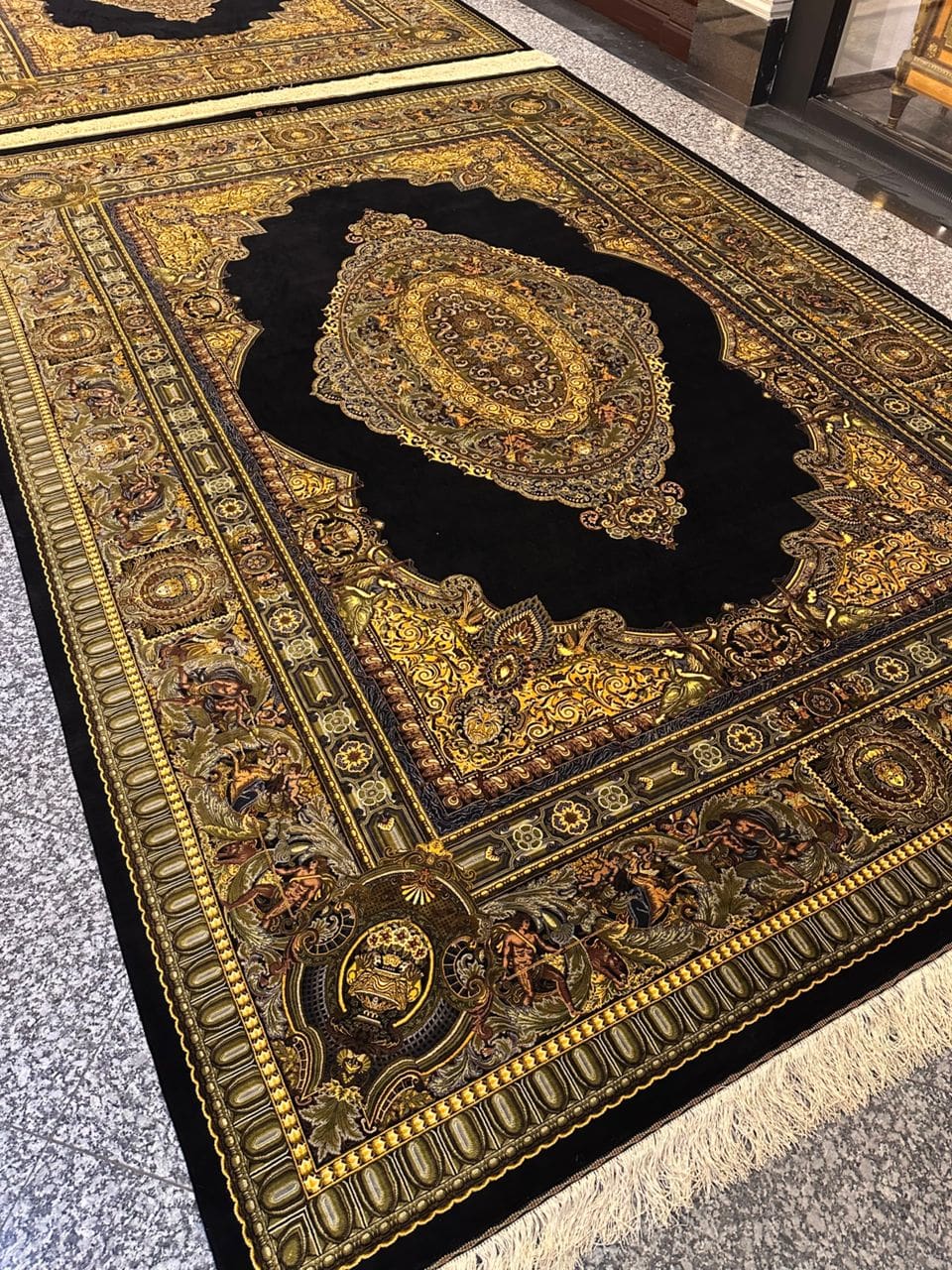 Erami Carpet — Qom silk rug