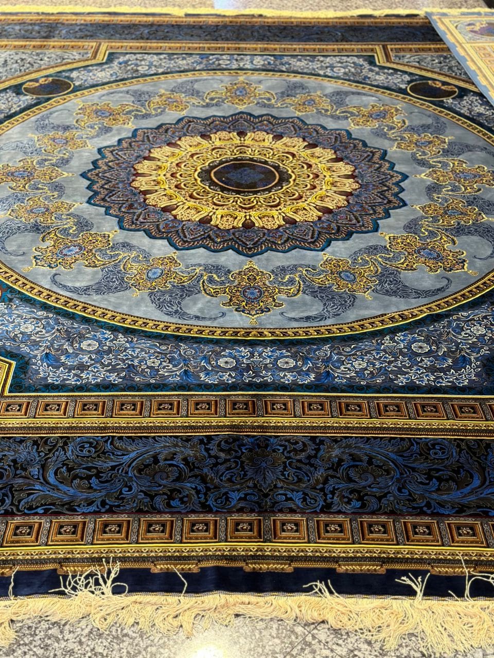 Erami Carpet — Qom silk rug