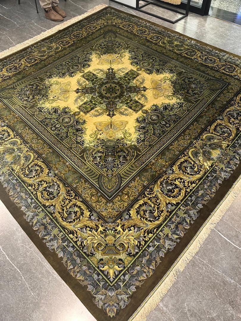 Erami Carpet — Qom silk rug