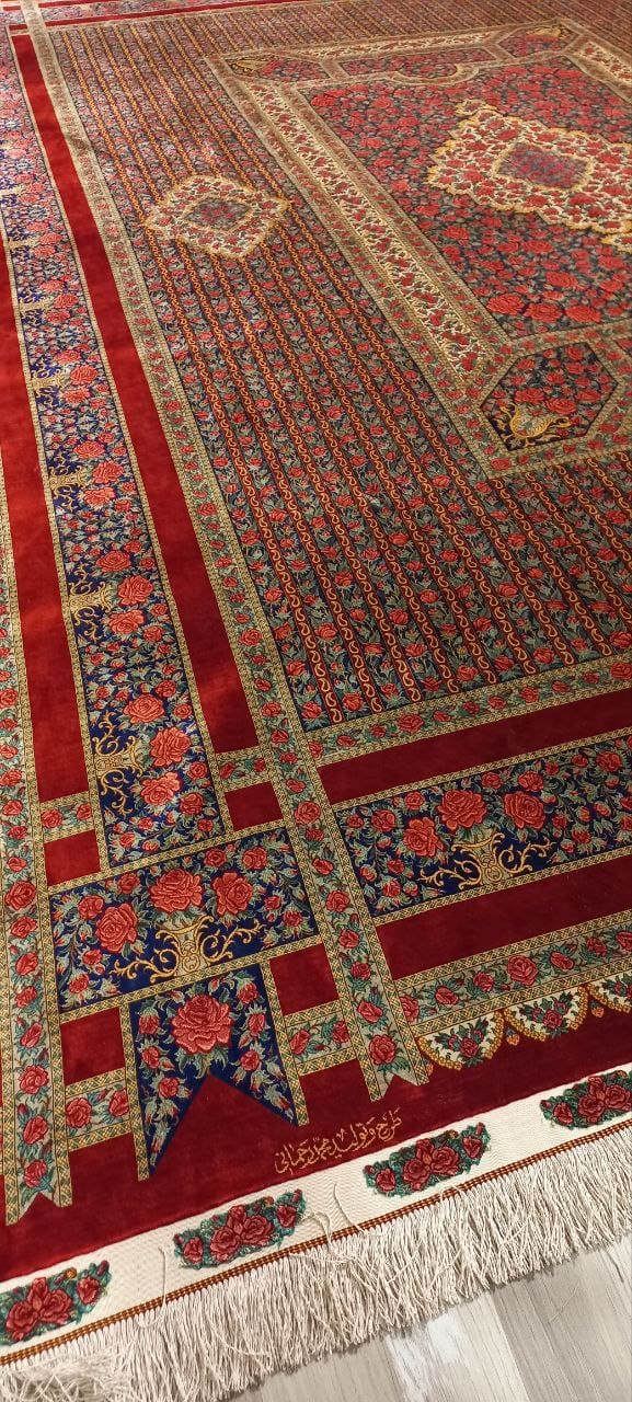 Rahmani Rose Carpet rug
