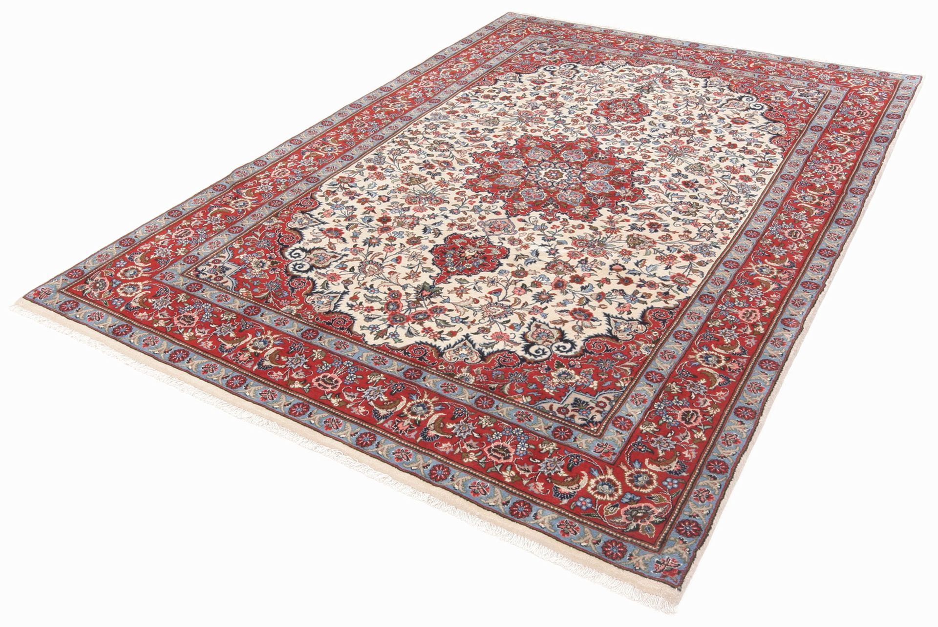 Kashmar Persian Rug — hand-knotted, 203 × 303 cm, Wool
