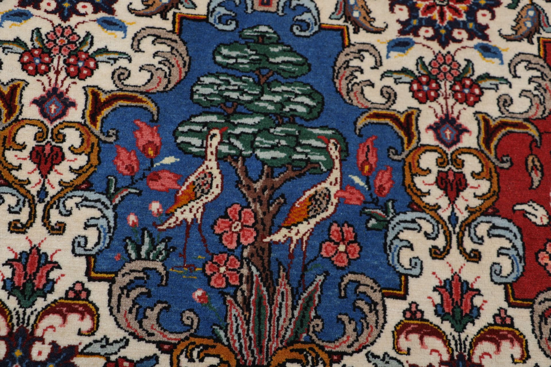 Bakhtiari Persian Rug — hand-knotted, 208 × 325 cm, Wool