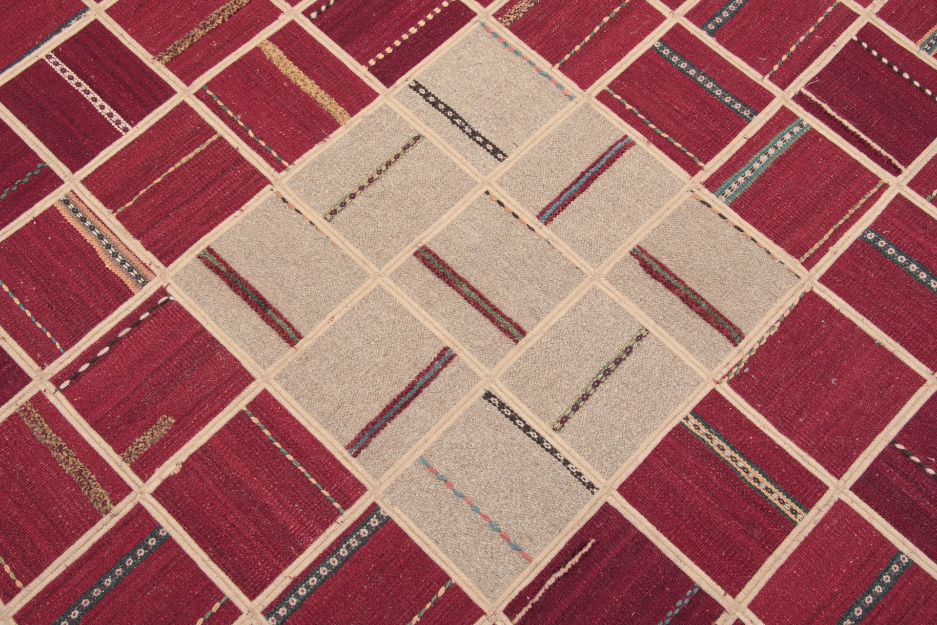 Kilim Persian Rug 201 × 299 cm, Wool, hand-woven