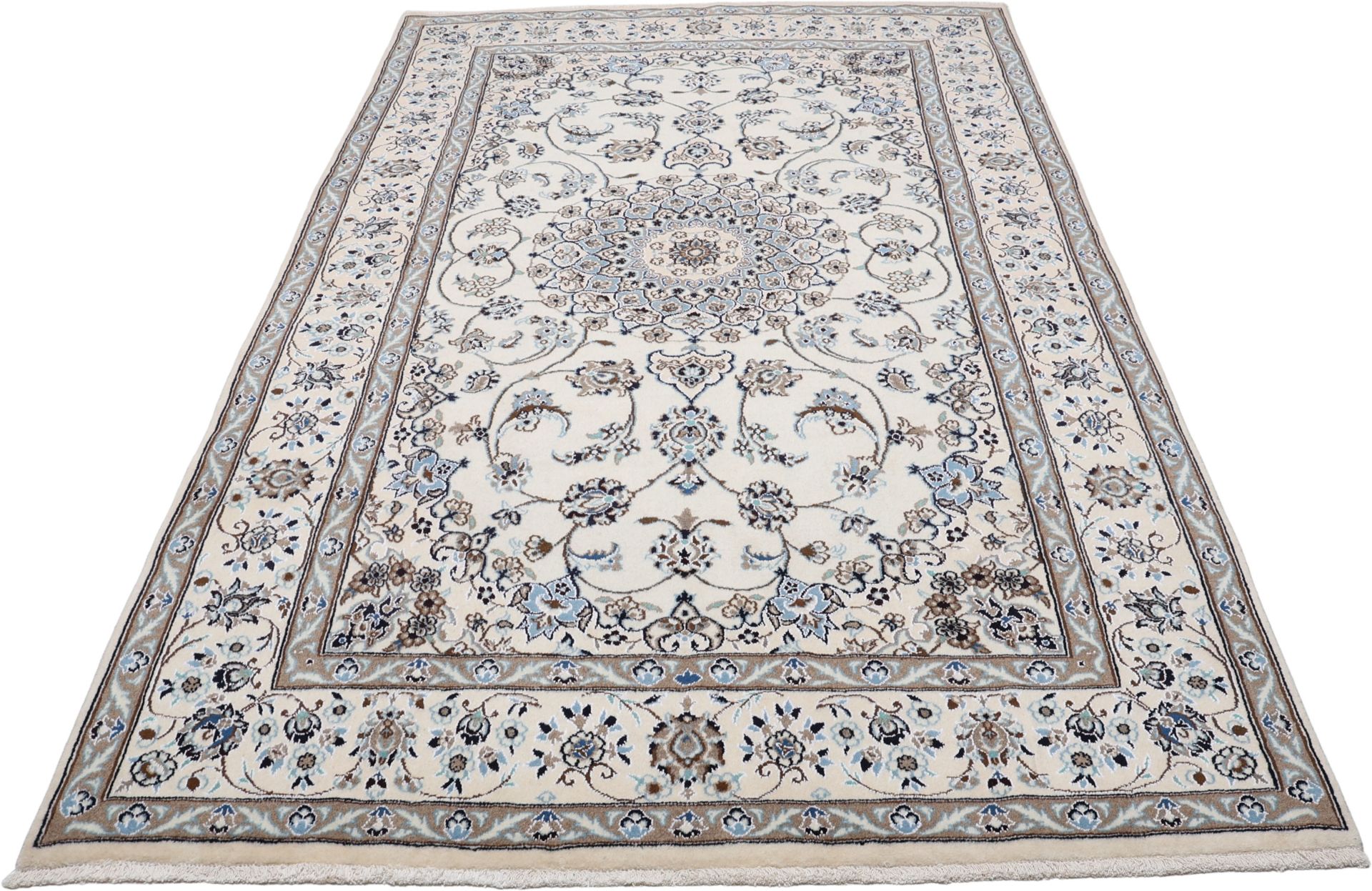 Nain Persian Rug — hand-knotted, 193 × 300 cm, Wool