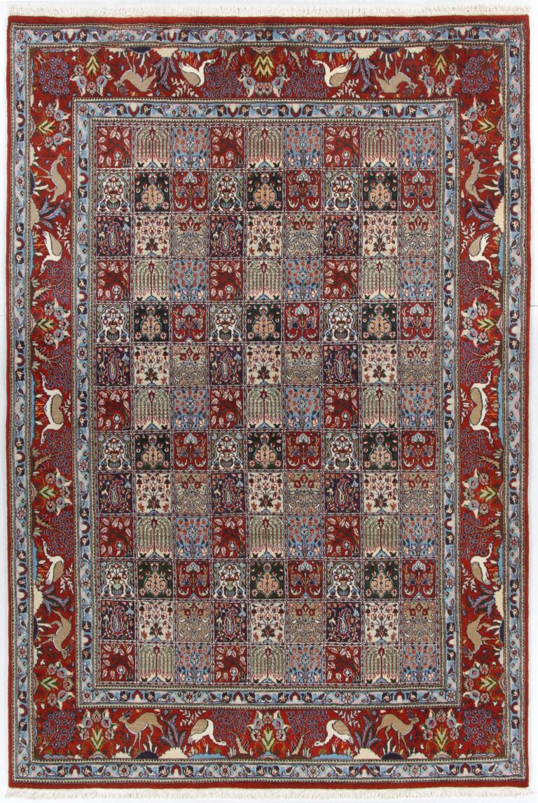 Moud Persian Rug 195 × 295 cm, Wool, hand-knotted
