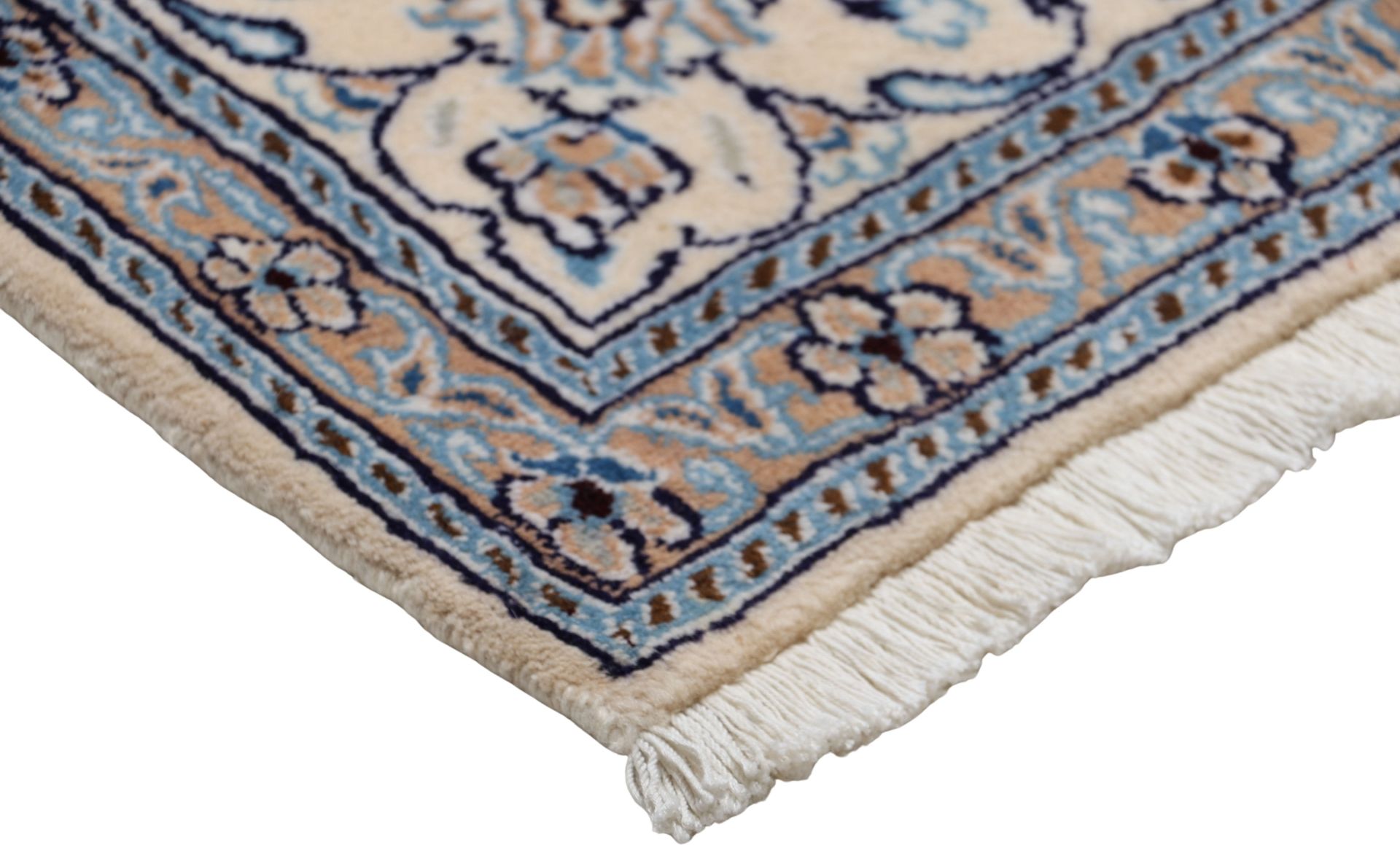Nain Persian Rug — hand-knotted, 196 × 306 cm, Wool