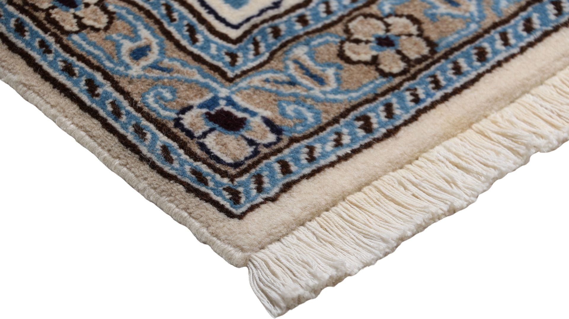 Nain Persian Rug — hand-knotted, 197 × 297 cm, Wool