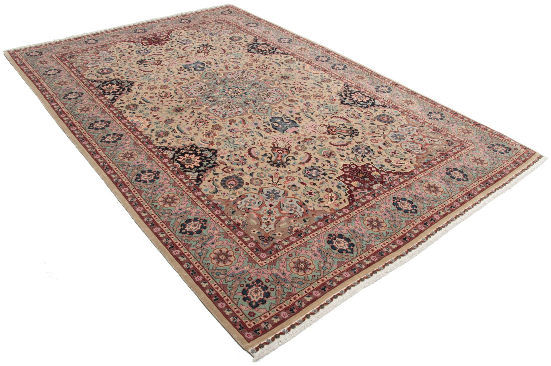 Tabriz Persian Rug — hand-knotted, 210 × 310 cm, Wool
