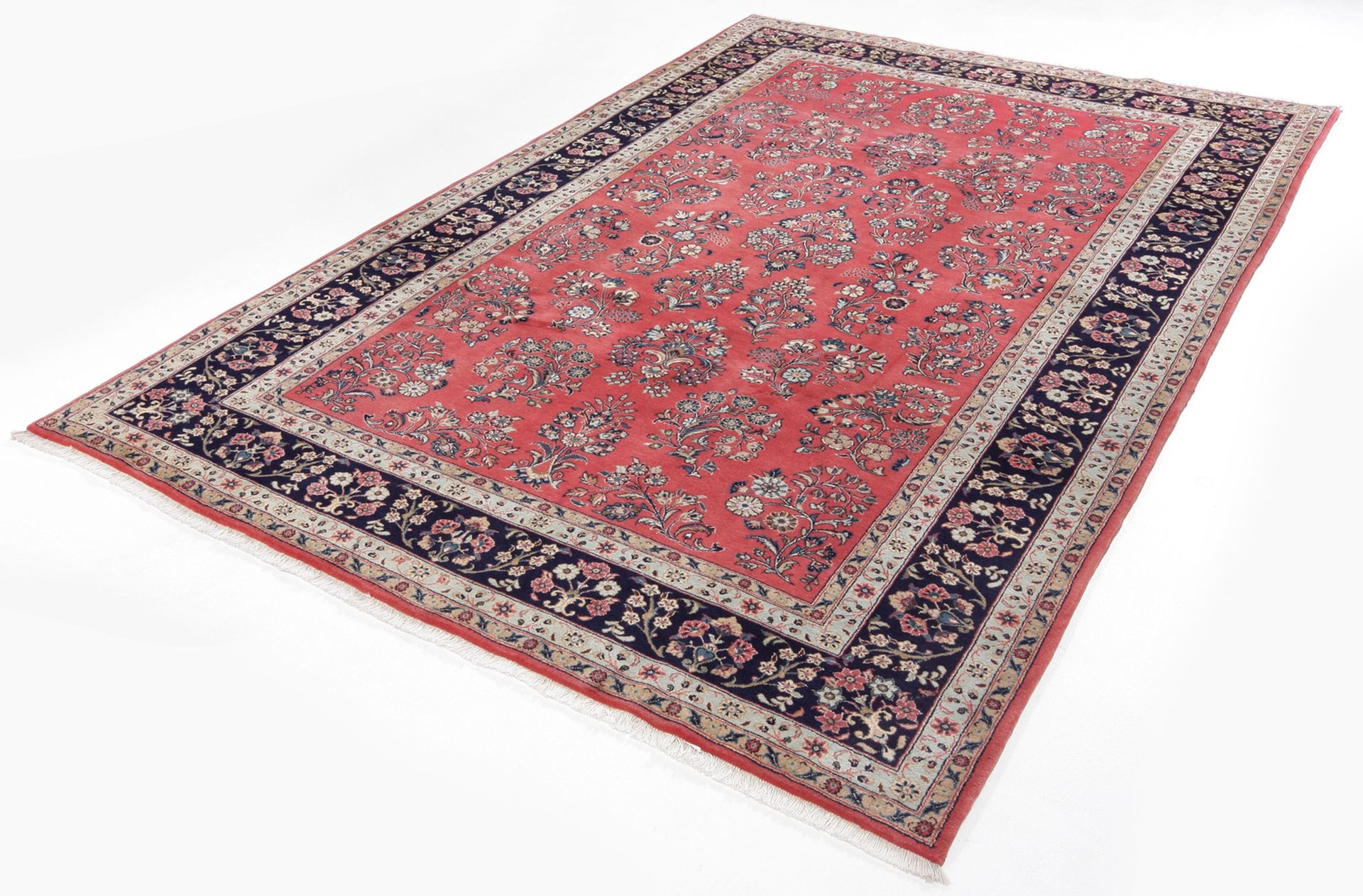 Sarouk Persian Rug — hand-knotted, 205 × 320 cm, Wool