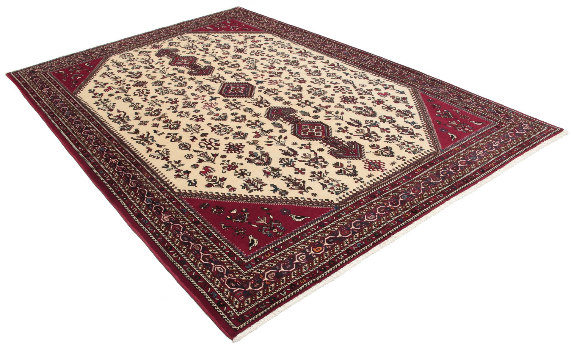 Persian Rug 202 × 300 cm, Wool, hand-knotted