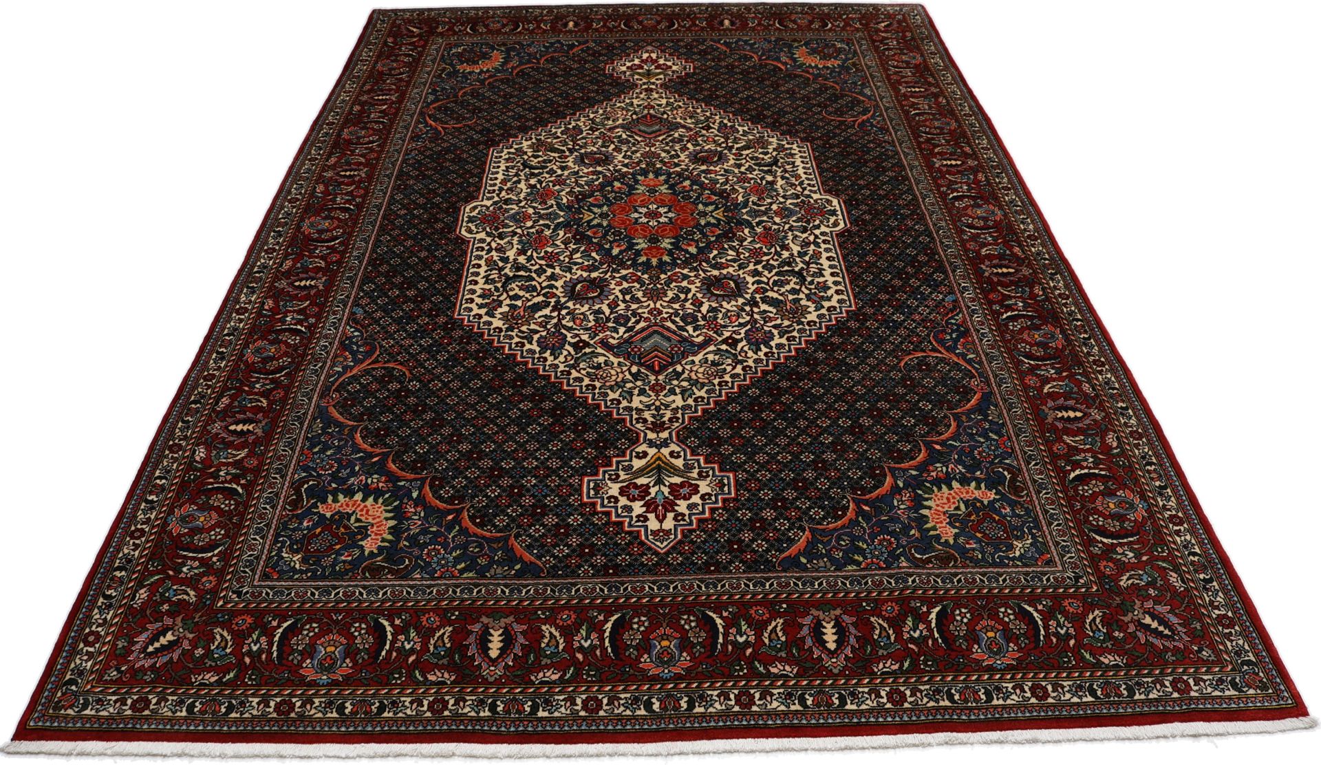 Bakhtiari Persian Rug — hand-knotted, 210 × 310 cm, Wool