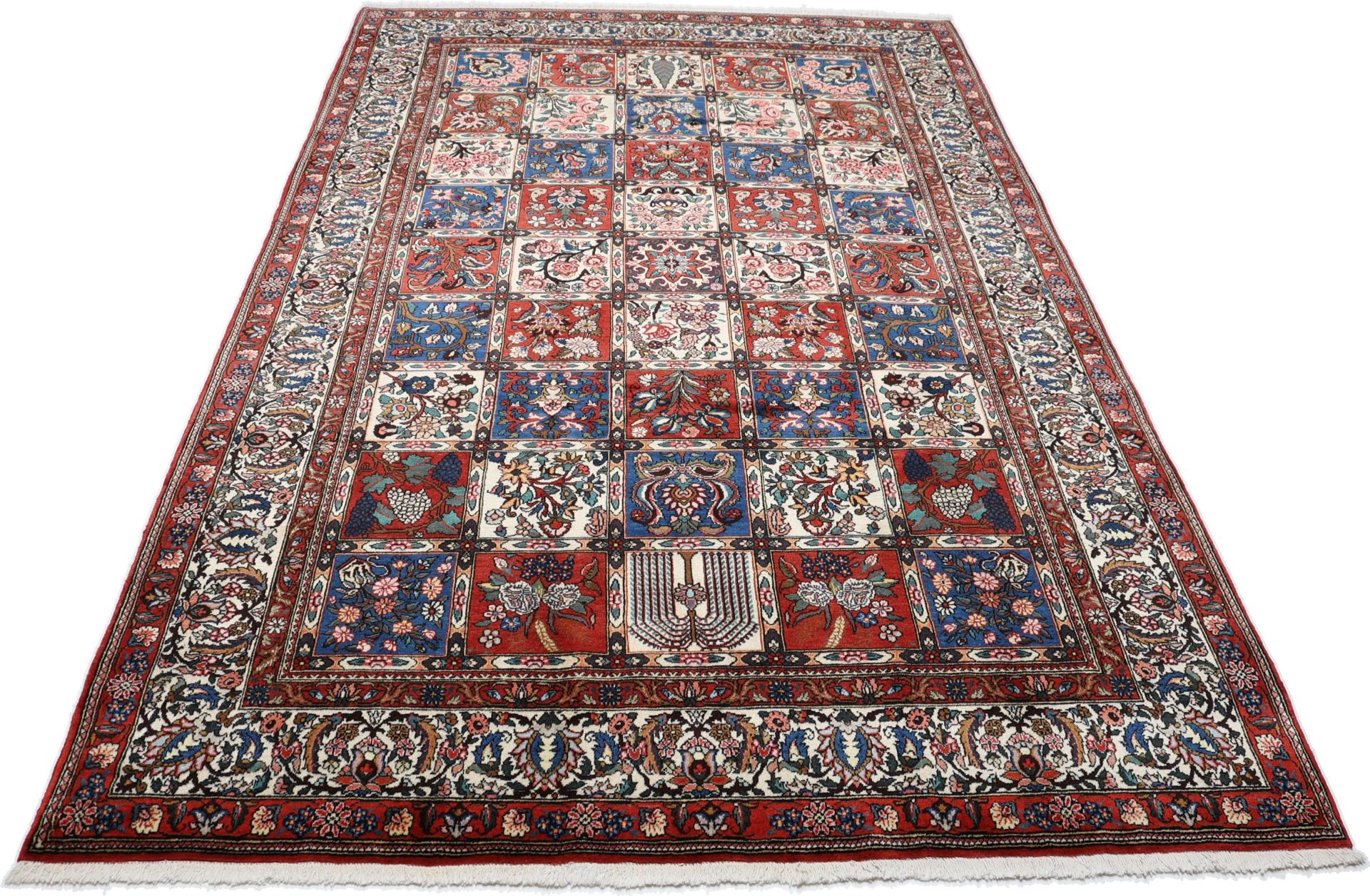 Bakhtiari Persian Rug — hand-knotted, 200 × 310 cm, Wool