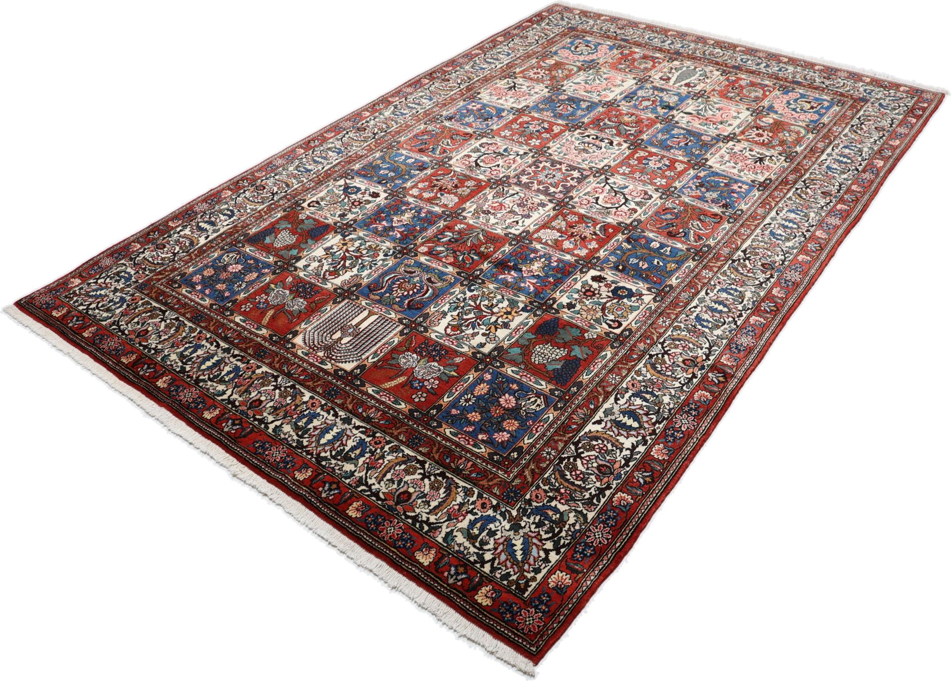 Bakhtiari Persian Rug — hand-knotted, 200 × 310 cm, Wool