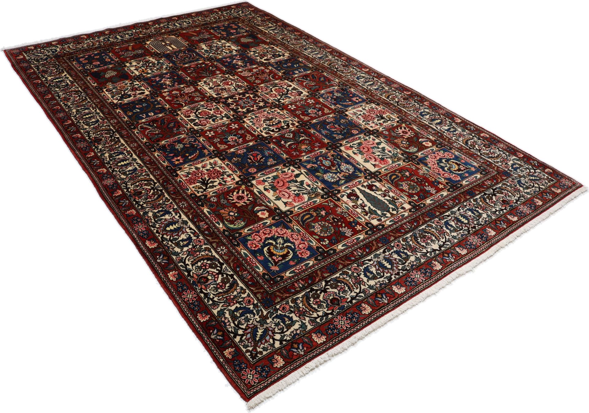 Bakhtiari Persian Rug — hand-knotted, 200 × 310 cm, Wool