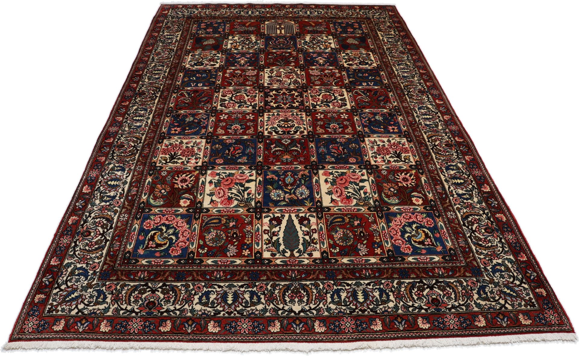 Bakhtiari Persian Rug — hand-knotted, 200 × 310 cm, Wool