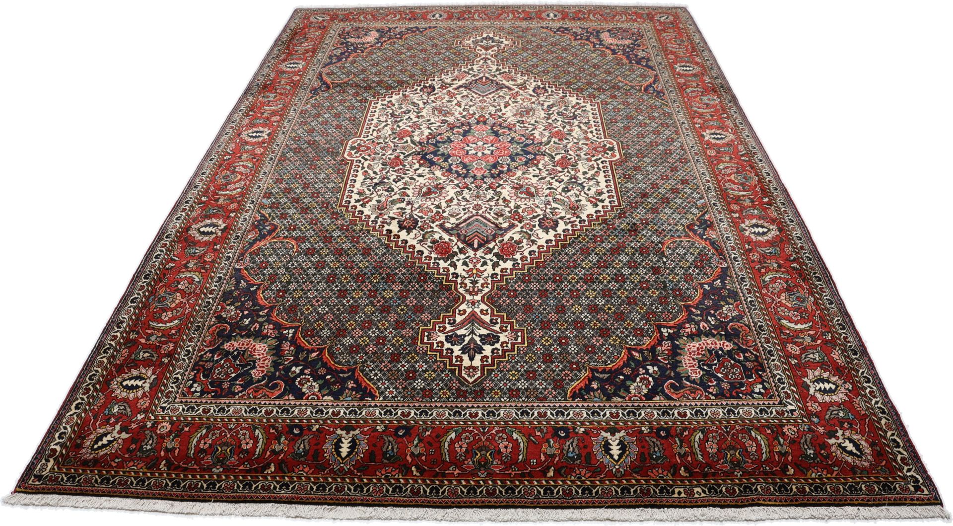 Bakhtiari Persian Rug — hand-knotted, 210 × 310 cm, Wool