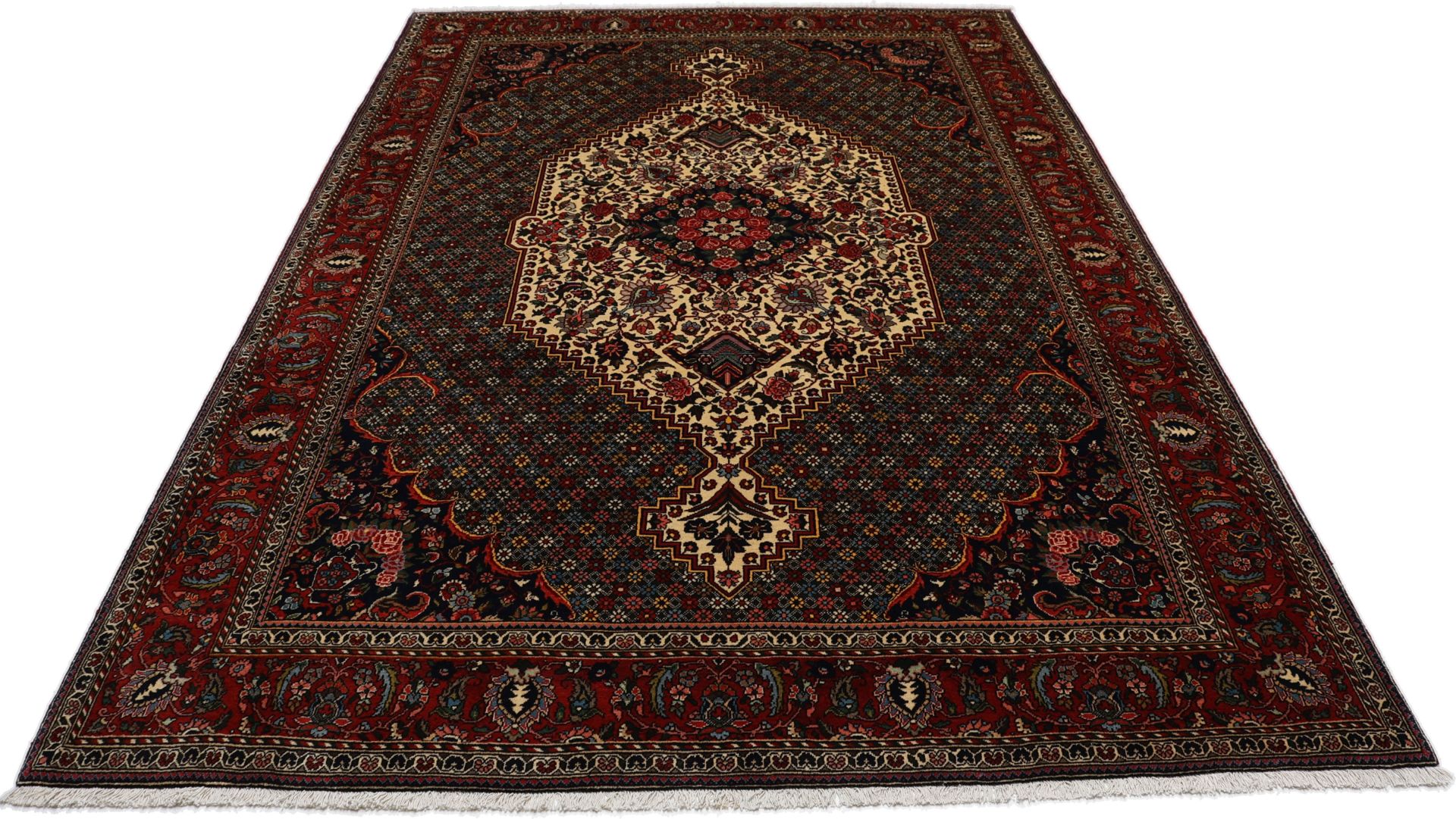 Bakhtiari Persian Rug — hand-knotted, 210 × 310 cm, Wool