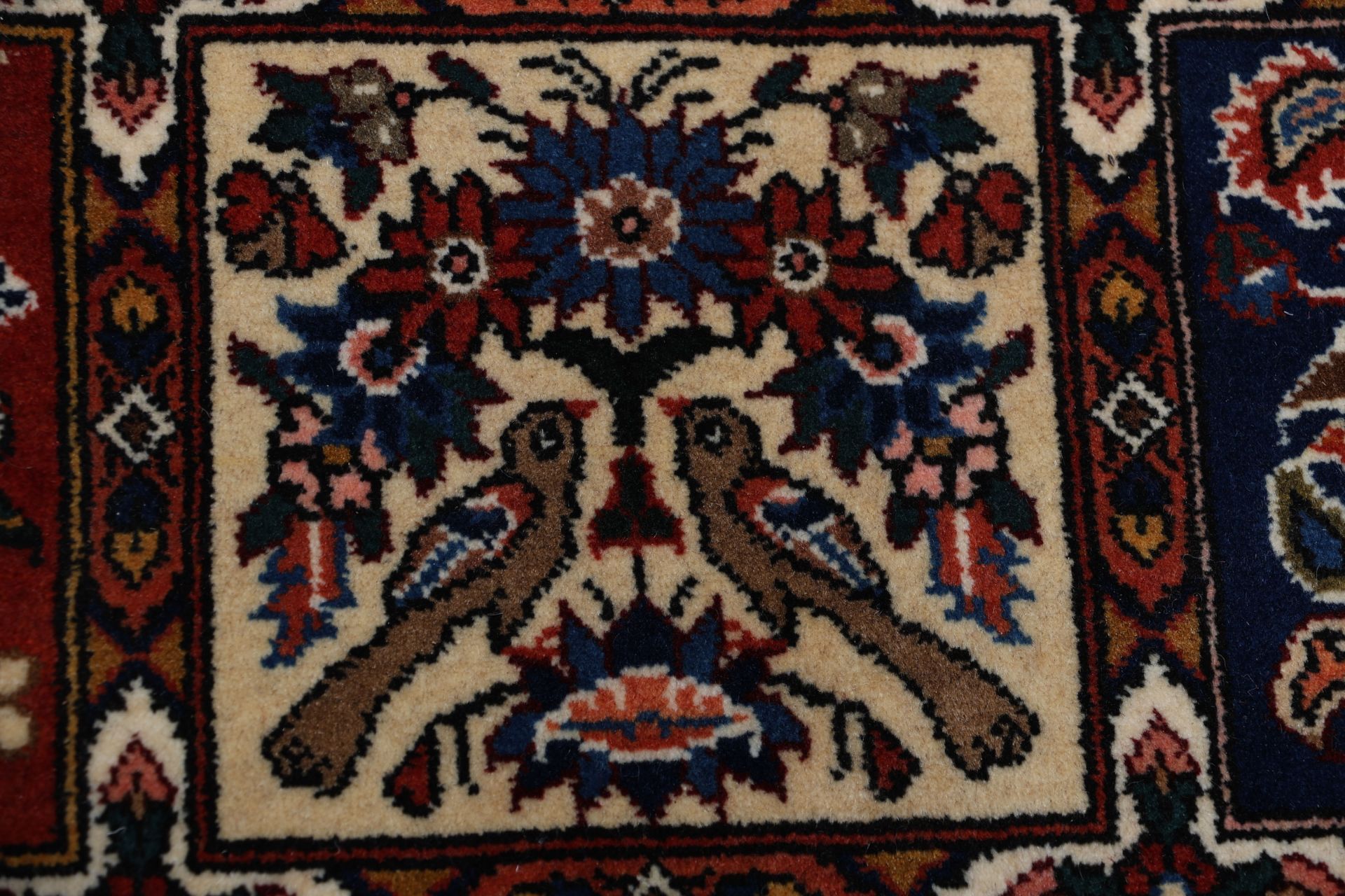 Hand-Knotted Wool Bakhtiari Persian Rug, 208 × 310 cm