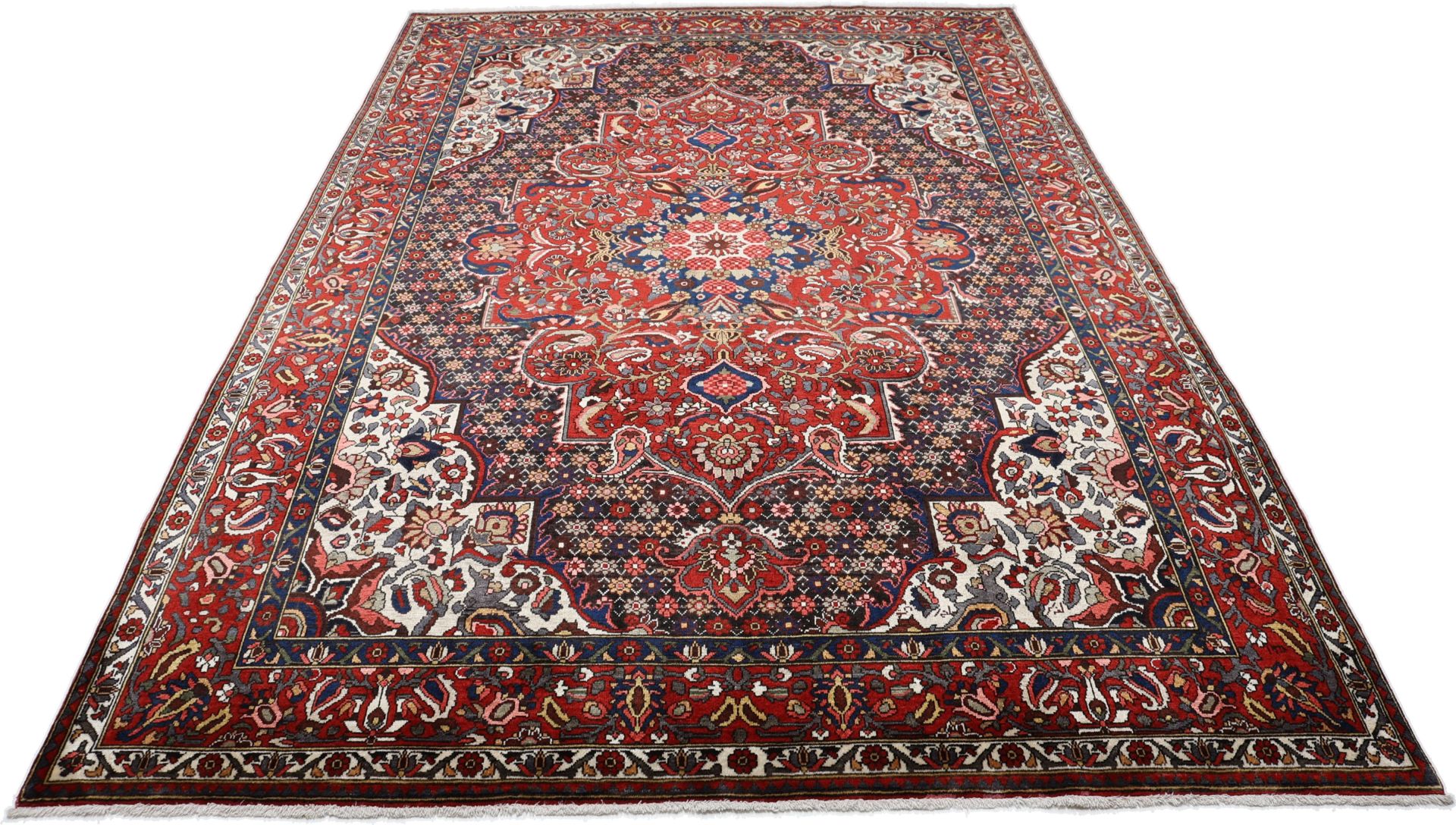 Bakhtiari Persian Rug 216 × 316 cm, Wool, hand-knotted