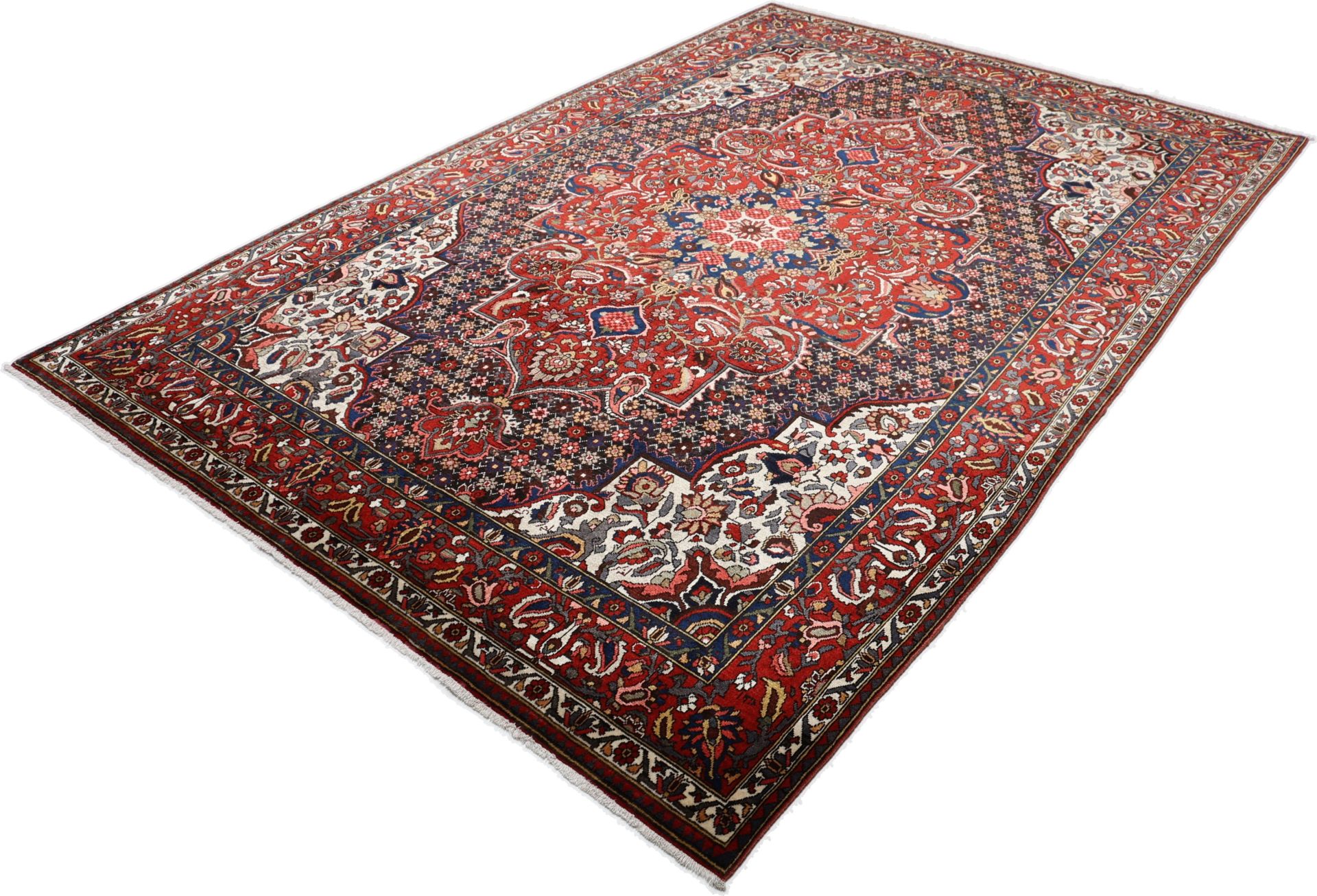 Bakhtiari Persian Rug 216 × 316 cm, Wool, hand-knotted