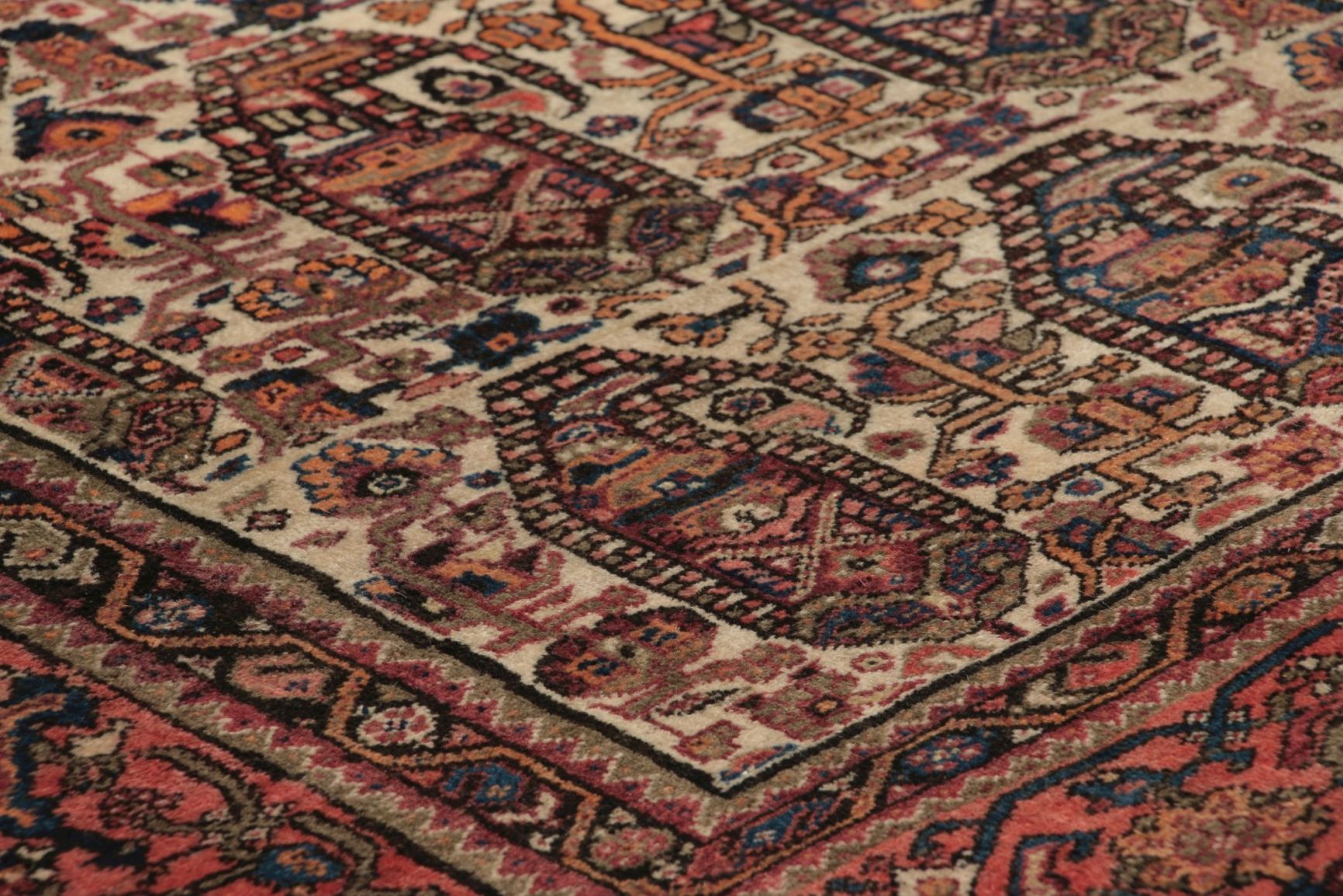 Malayer Persian Rug — hand-knotted, 190 × 318 cm, Wool