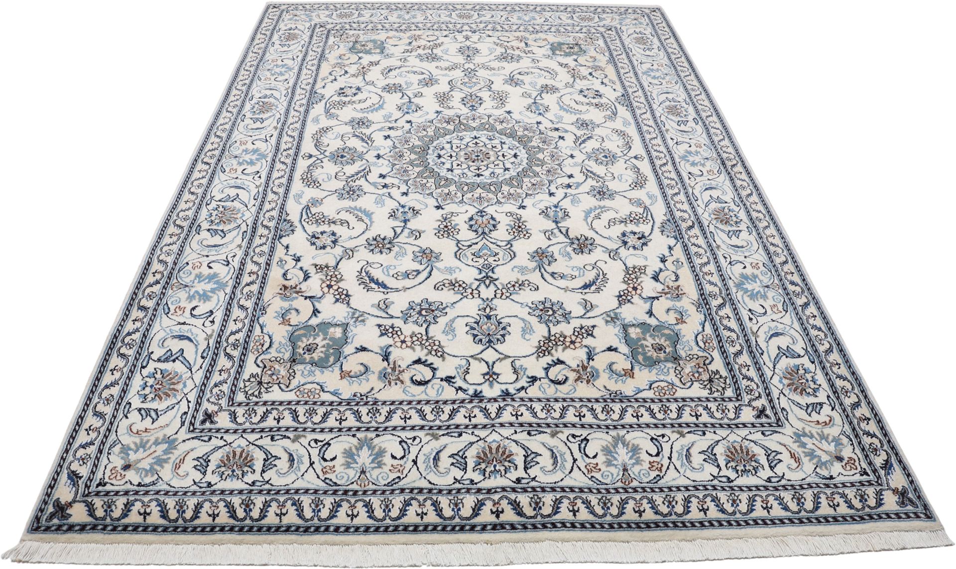 Nain Persian Rug 196 × 297 cm, Wool, hand-knotted