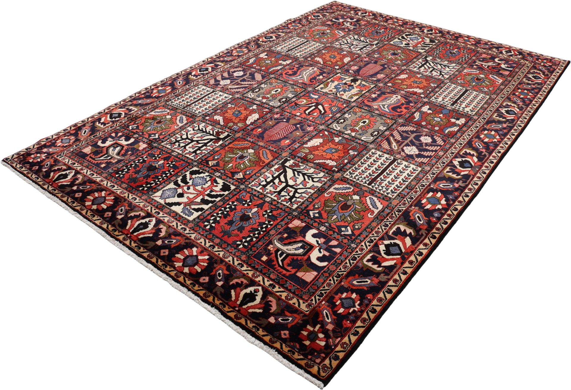 perserteppich-bachtiar-217-x-317-cm-schurwolle-handgeknupft-10 Hand-Knotted Wool Bakhtiari Persian Rug, 217 × 317 cm