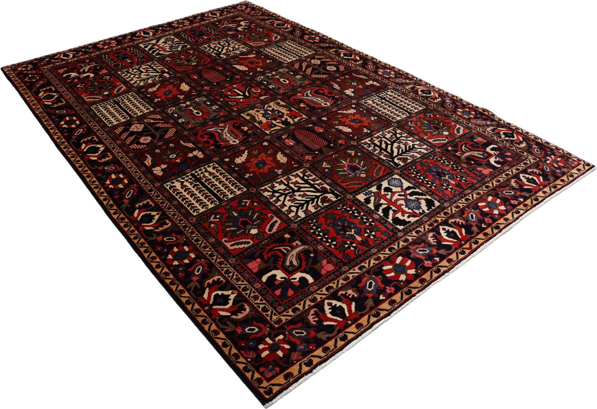 perserteppich-bachtiar-217-x-317-cm-schurwolle-handgeknupft-12 Hand-Knotted Wool Bakhtiari Persian Rug, 217 × 317 cm