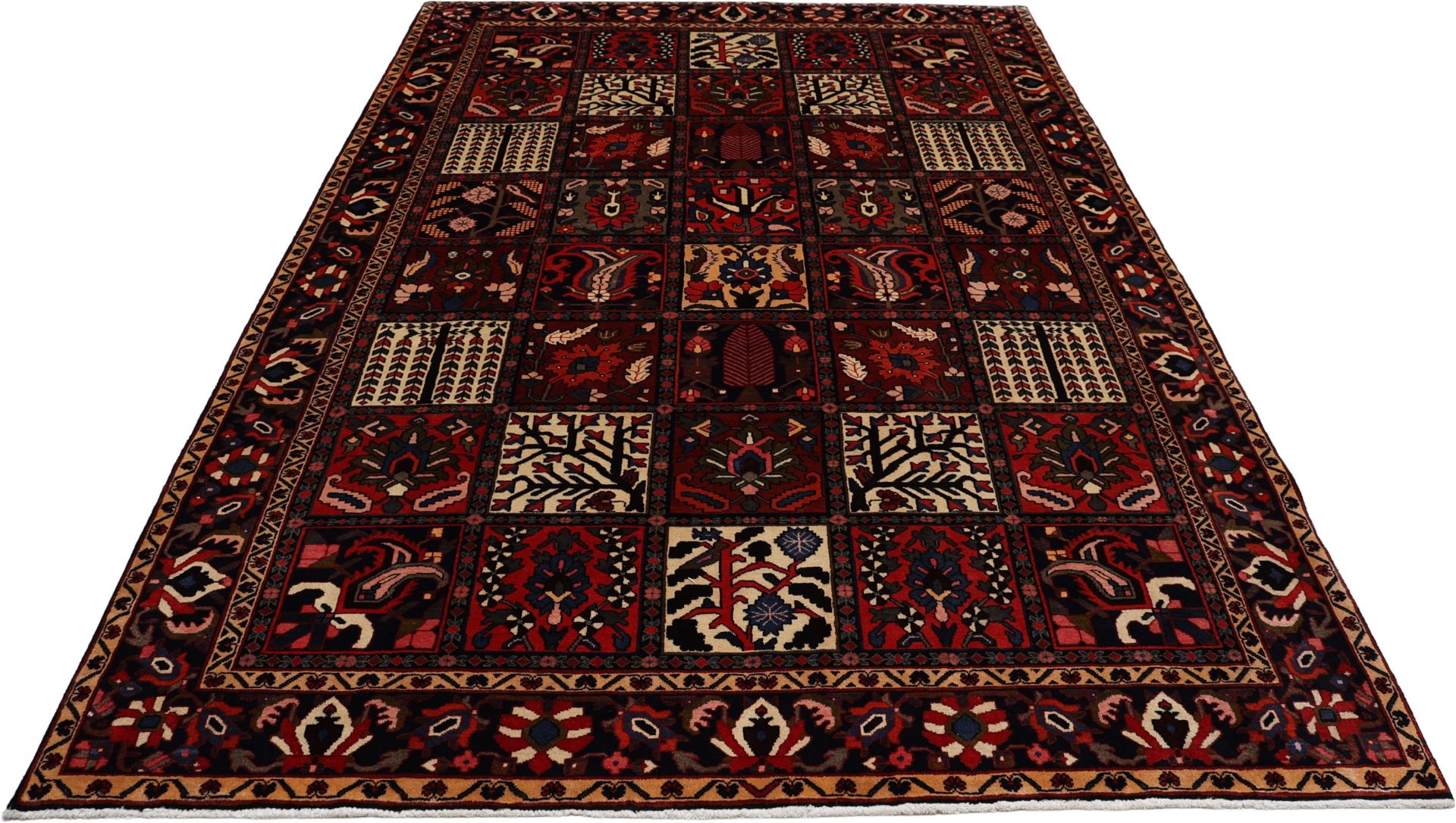 perserteppich-bachtiar-217-x-317-cm-schurwolle-handgeknupft-17 Hand-Knotted Wool Bakhtiari Persian Rug, 217 × 317 cm