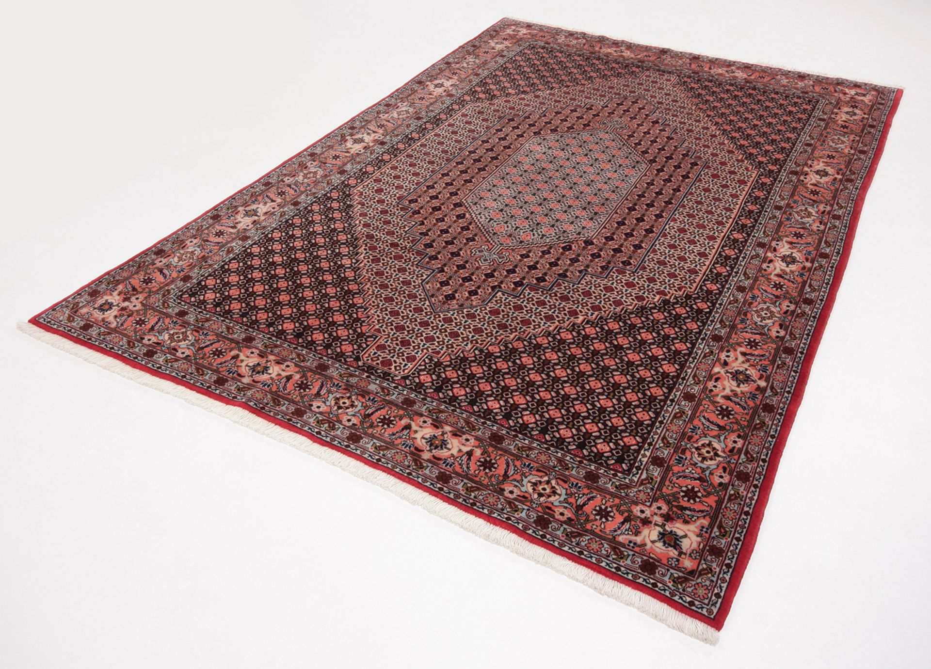 perserteppich-senneh-202-x-300-cm-schurwolle-handgeknupft-1 Persian Rug 202 × 300 cm, Wool, hand-knotted