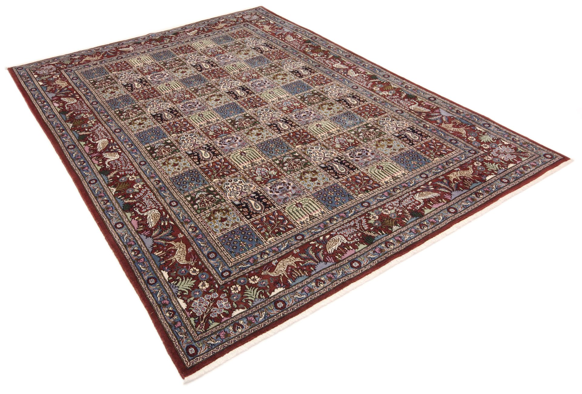 perserteppich-moud-204-x-297-cm-schurwolle-handgeknupft-floral-1 Moud Persian Rug — hand-knotted, 204 × 297 cm, Wool
