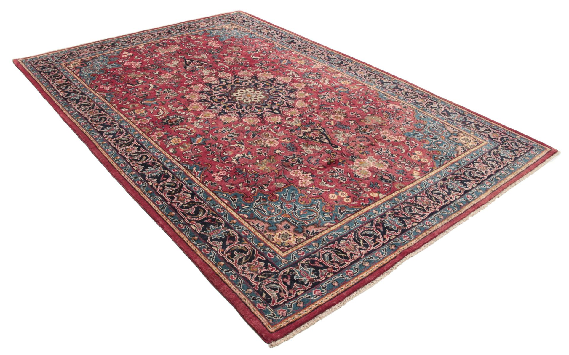 perserteppich-mahal-210-x-305-cm-baumwolle-handgeknupft-1 Persian Rug 210 × 305 cm, hand-knotted