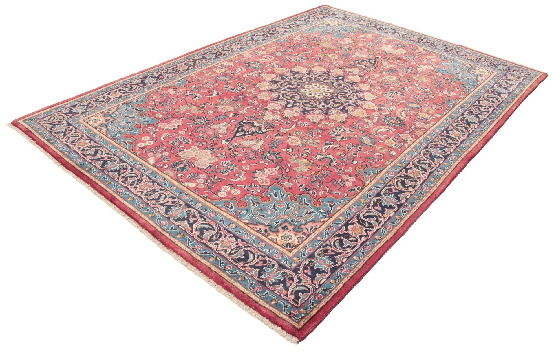 perserteppich-mahal-210-x-305-cm-baumwolle-handgeknupft-2 Persian Rug 210 × 305 cm, hand-knotted