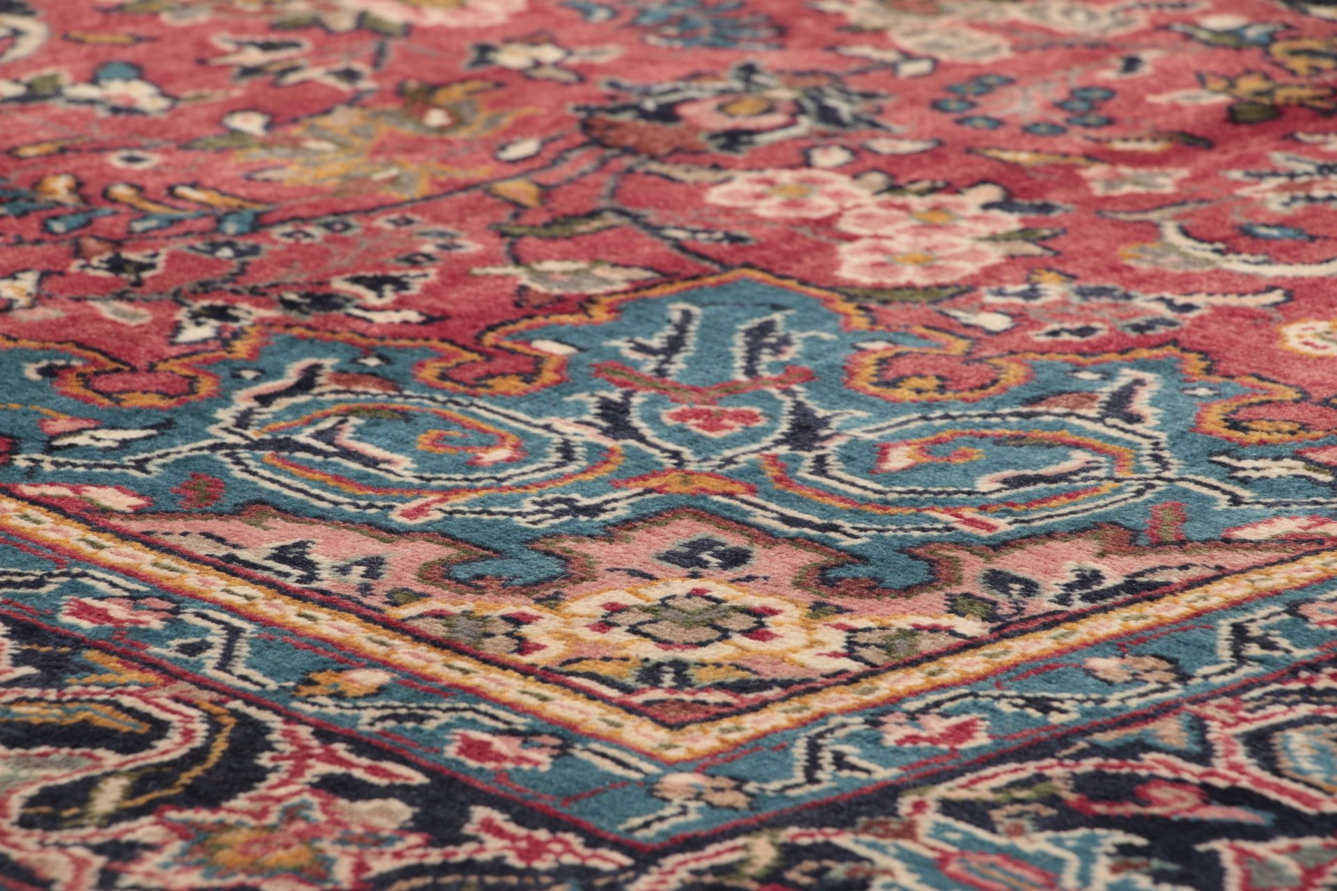 perserteppich-mahal-210-x-305-cm-baumwolle-handgeknupft-4 Persian Rug 210 × 305 cm, hand-knotted