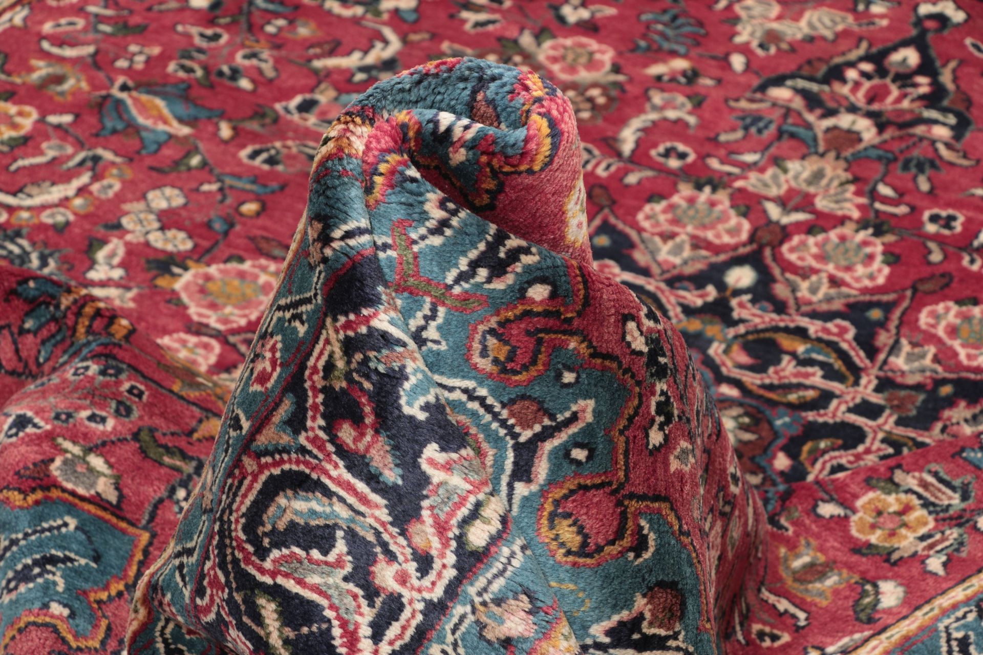 perserteppich-mahal-210-x-305-cm-baumwolle-handgeknupft-9 Persian Rug 210 × 305 cm, hand-knotted