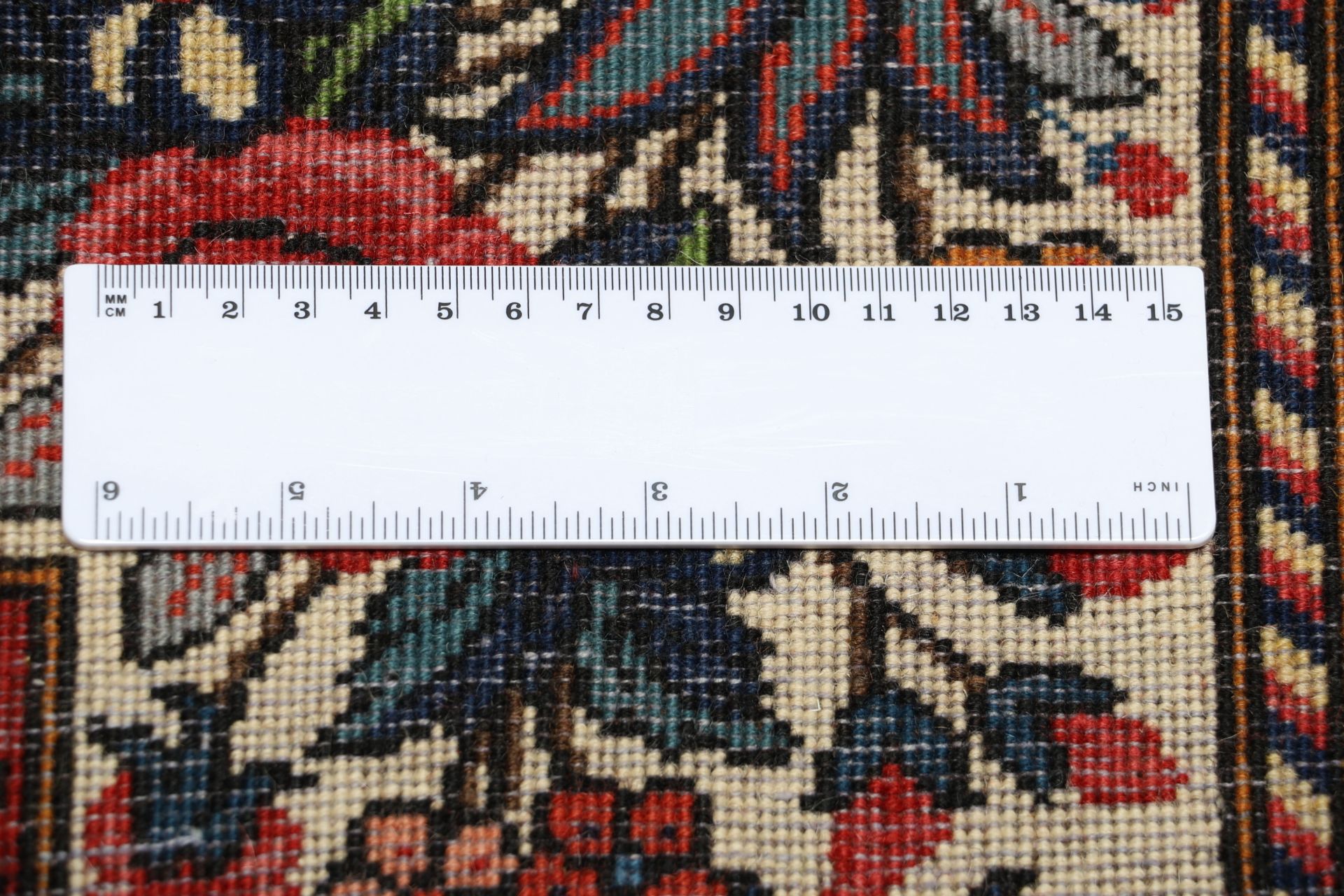 persischer-bachtiar-teppich-210-x-295-cm-schurwolle-handgeknupft-12 Bakhtiari Persian Rug — hand-knotted, 210 × 295 cm, Wool