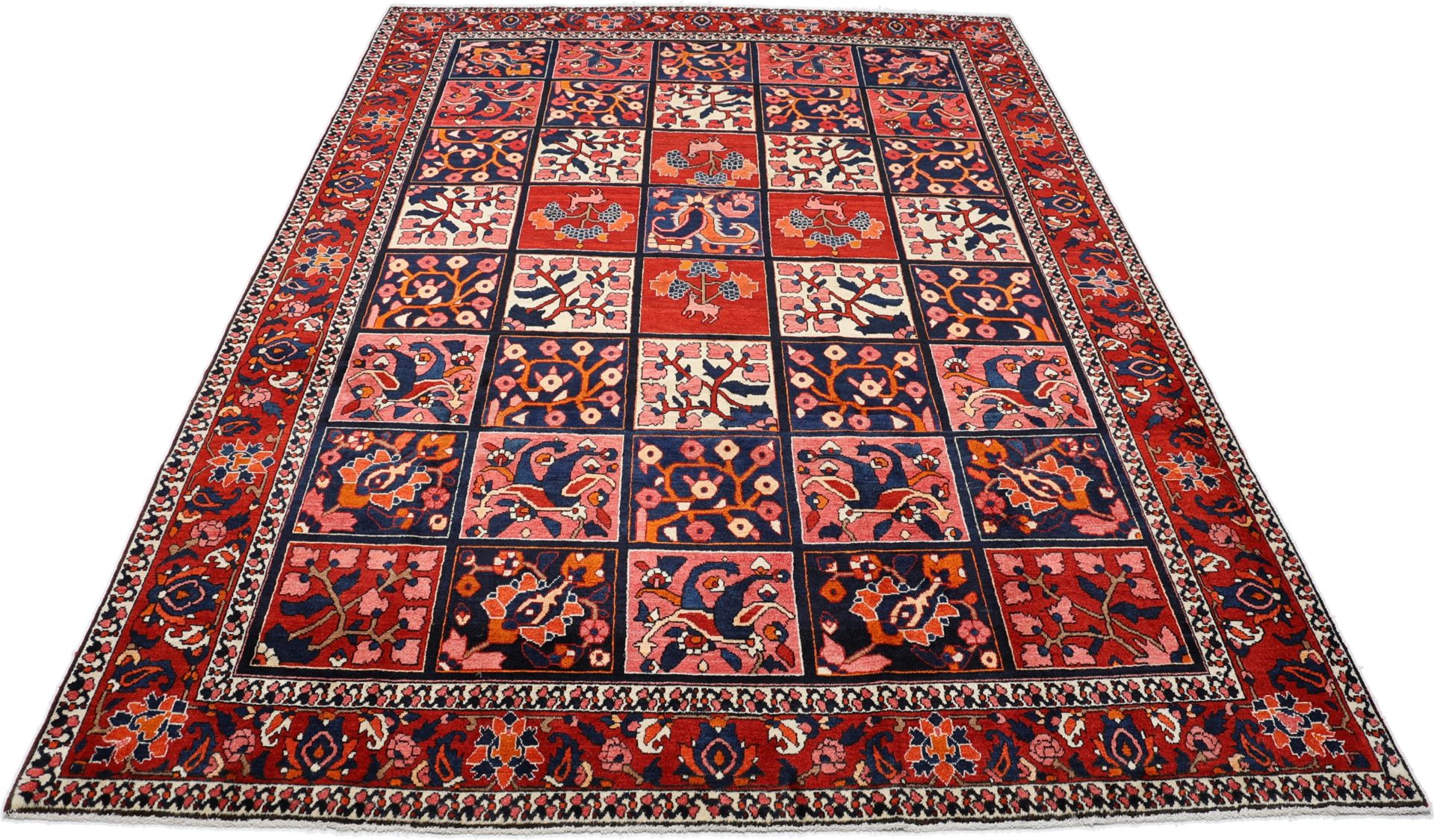 perserteppich-bachtiar-215-x-300-cm-schurwolle-handgeknupft-2 Bakhtiari Persian Rug — hand-knotted, 215 × 300 cm, Wool