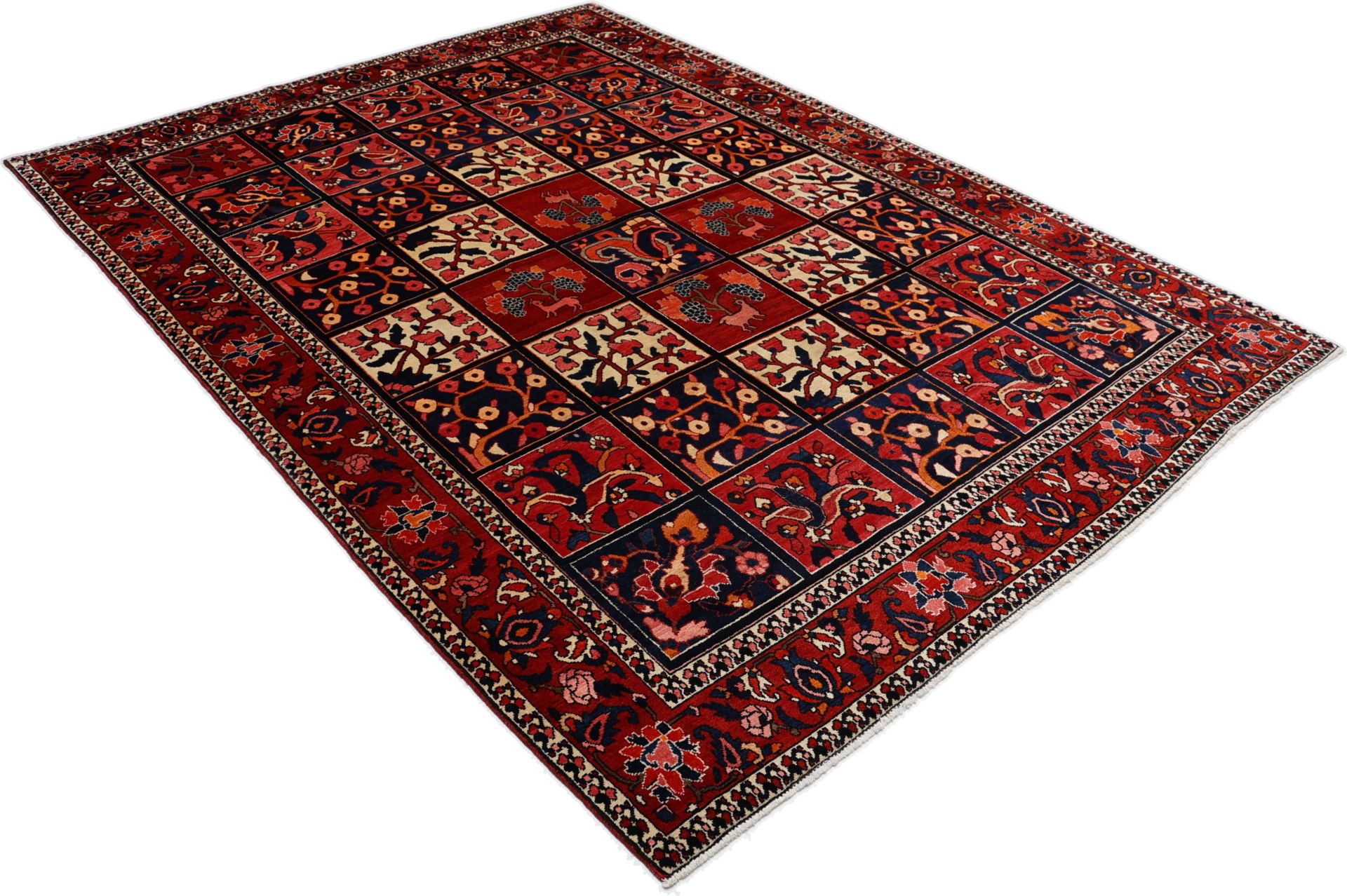 perserteppich-bachtiar-215-x-300-cm-schurwolle-handgeknupft-4 Bakhtiari Persian Rug — hand-knotted, 215 × 300 cm, Wool