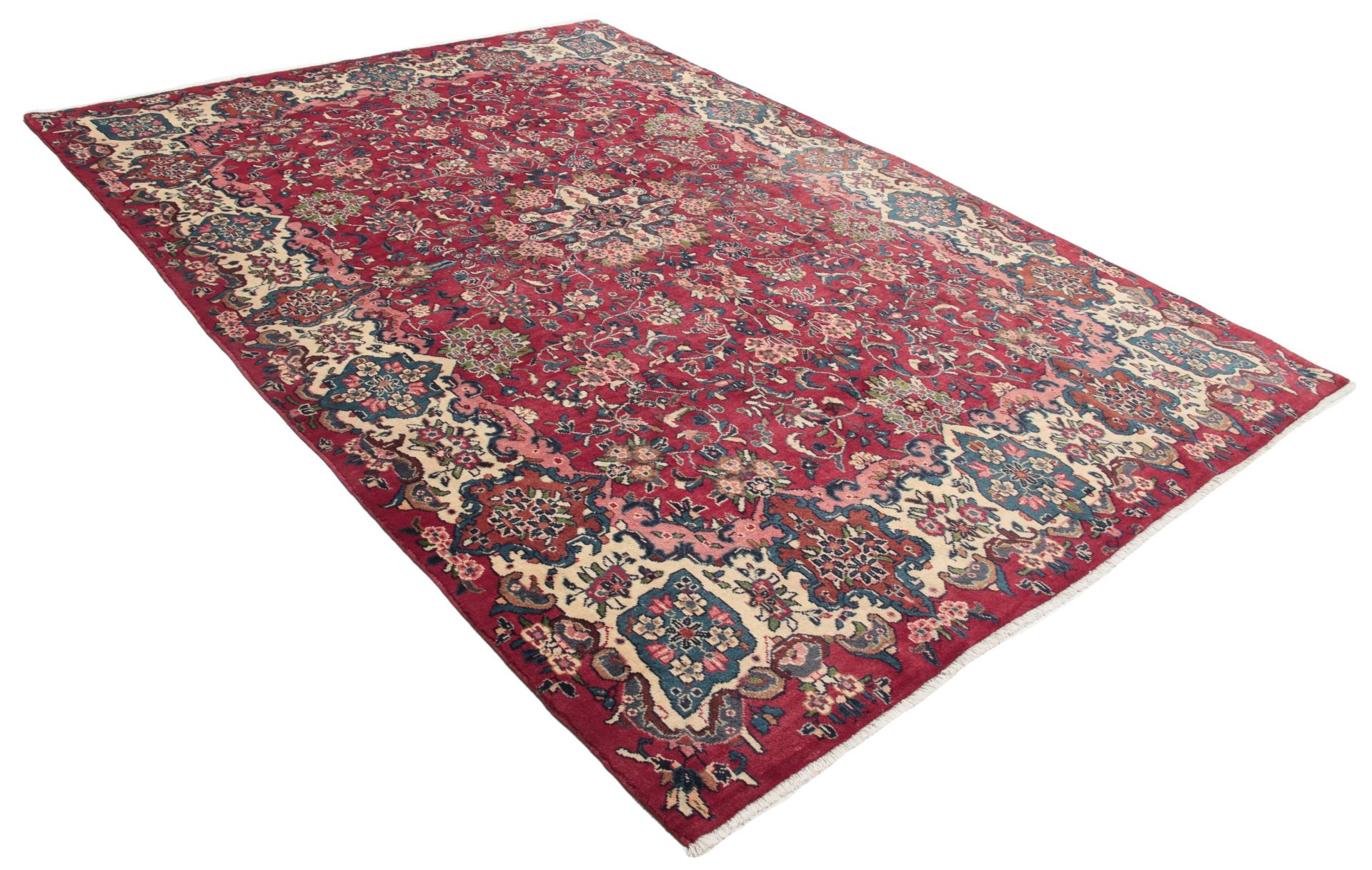 perserteppich-hamedan-213-x-312-cm-baumwolle-handgeknupft-hochwertig-1 Hamadan Persian Rug 213 × 312 cm, hand-knotted