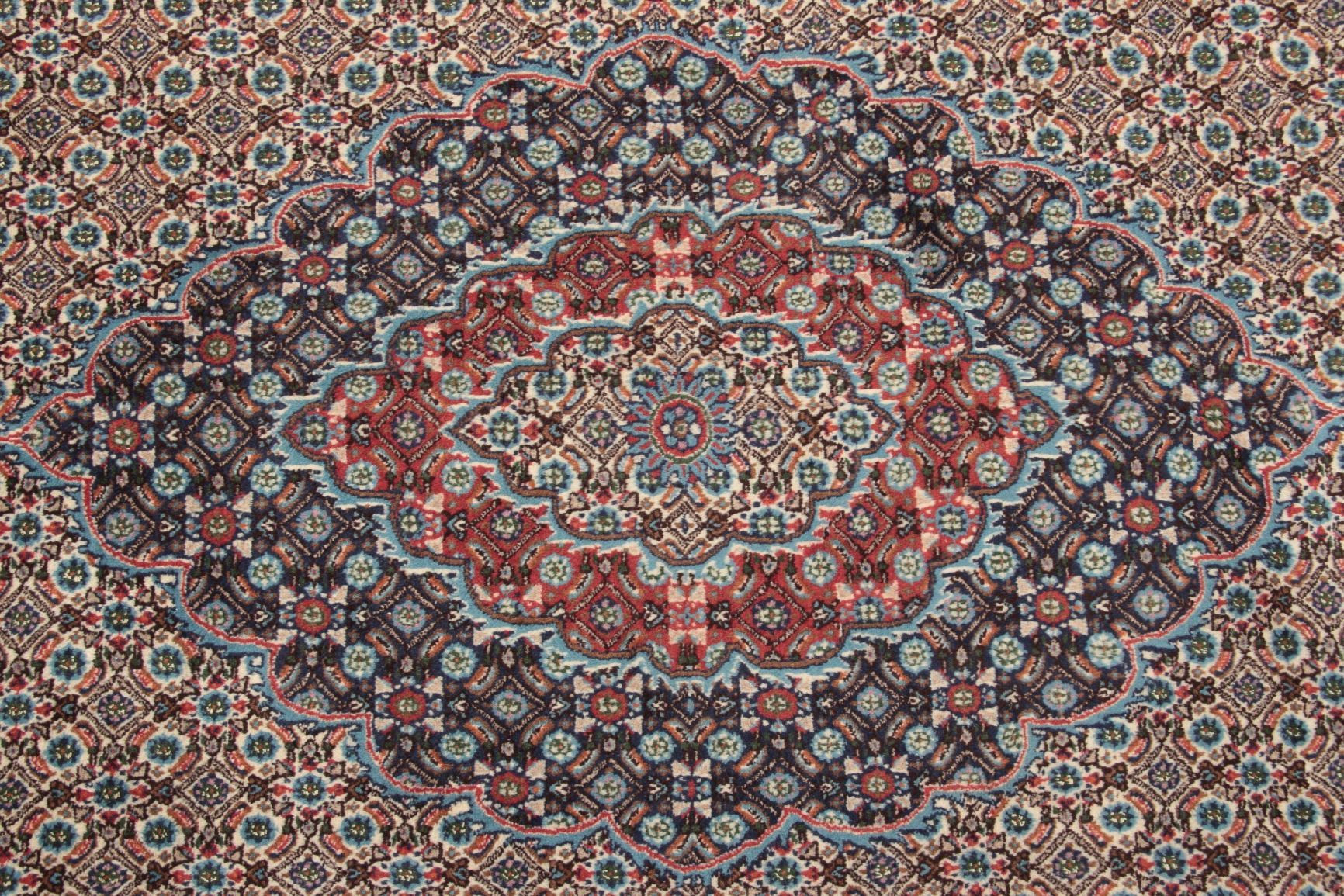 Moud Persian Rug — hand-knotted, 200 × 290 cm, Wool