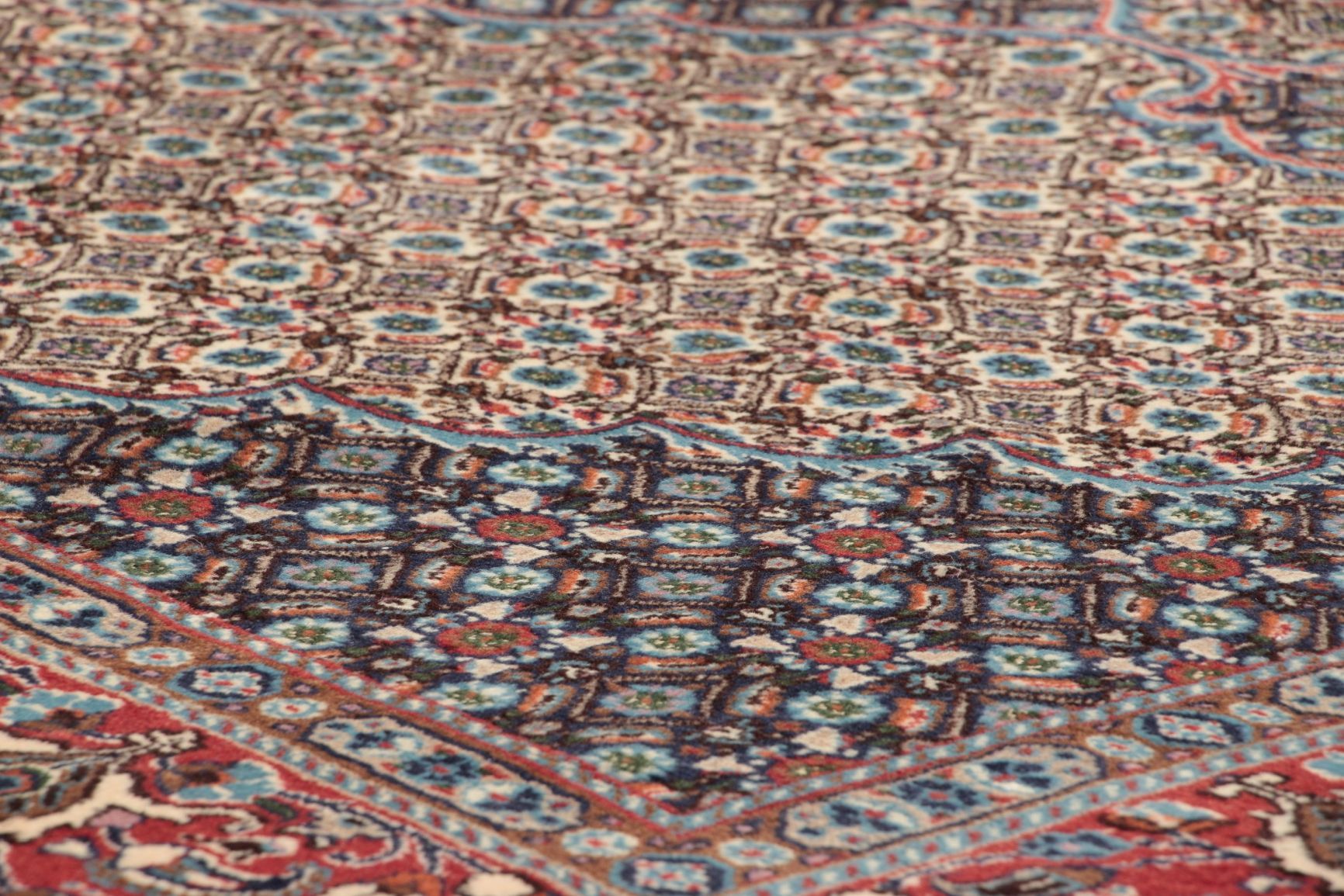 Moud Persian Rug — hand-knotted, 200 × 290 cm, Wool
