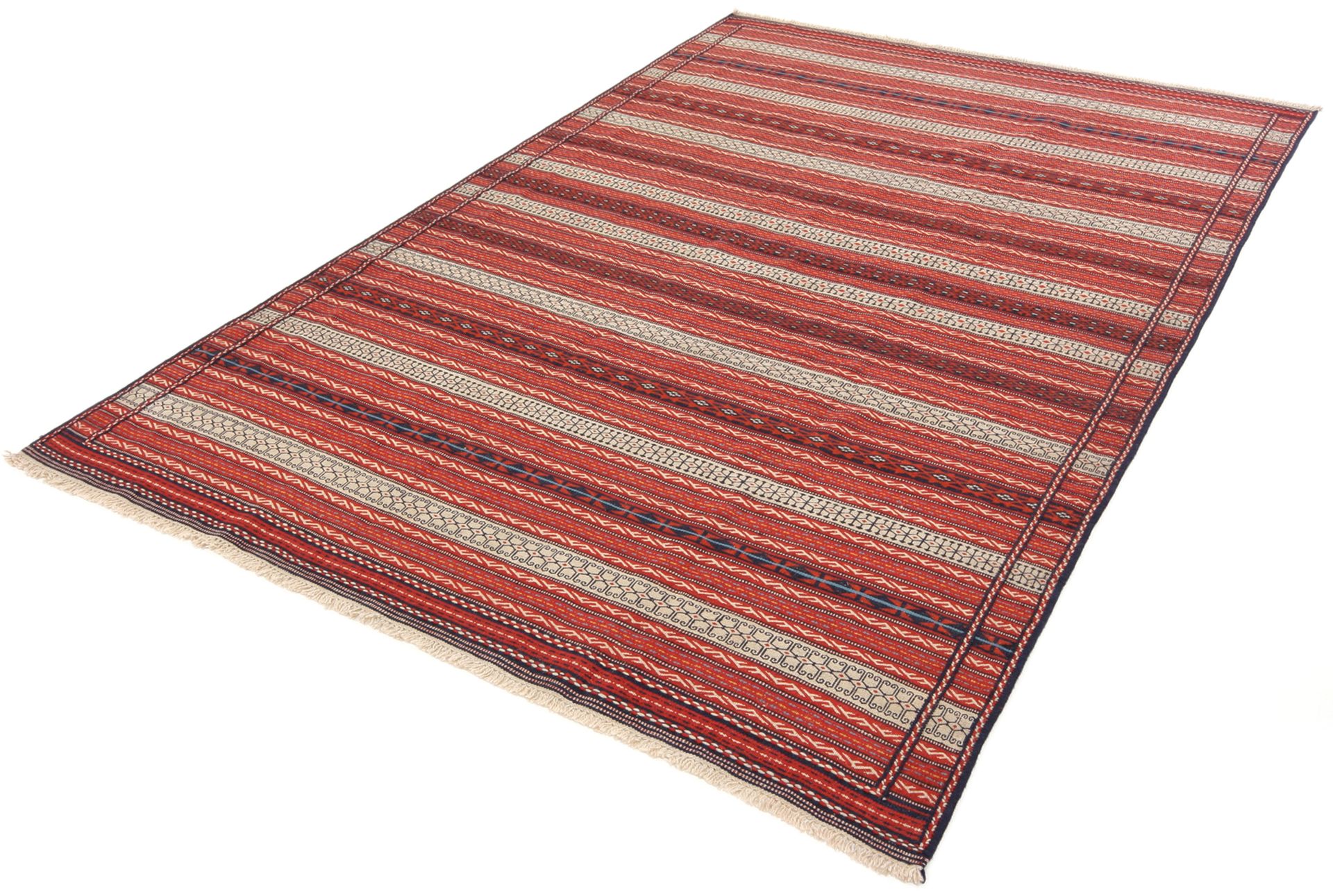 Kilim Persian Rug 195 × 300 cm, Wool, hand-woven