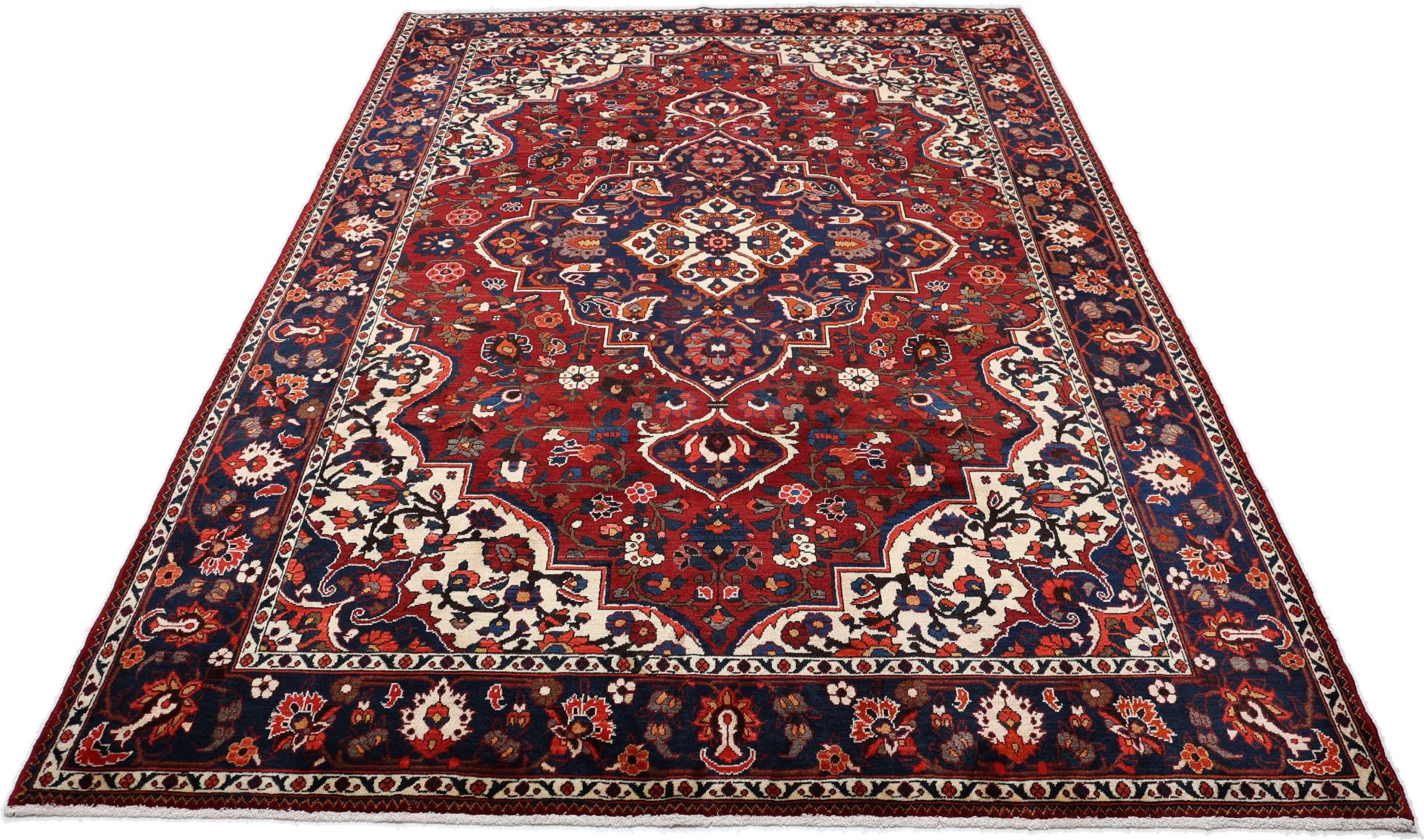 Bakhtiari Persian Rug 210 × 310 cm, Wool, hand-knotted