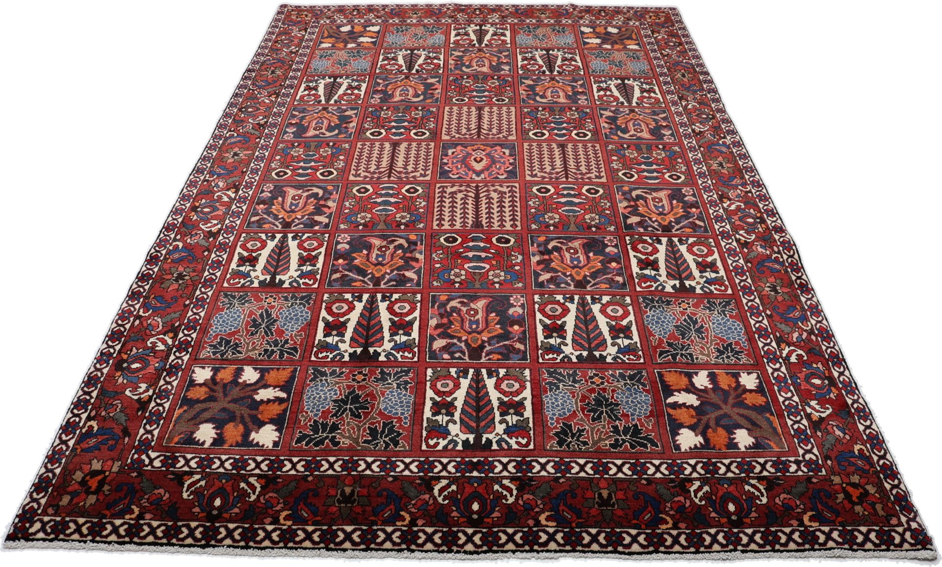 Bakhtiari Persian Rug 197 × 315 cm, Wool, hand-knotted