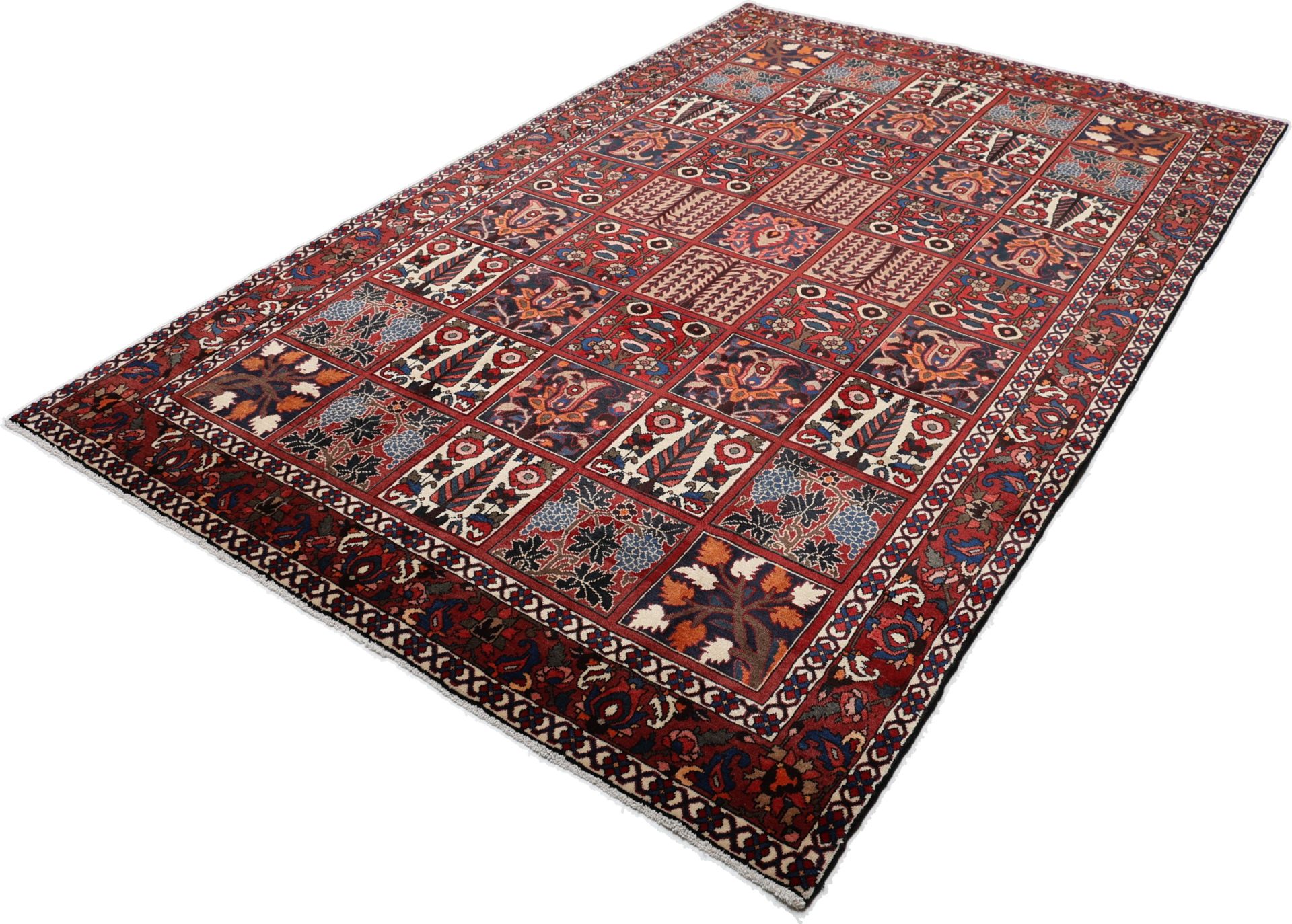 Bakhtiari Persian Rug 197 × 315 cm, Wool, hand-knotted