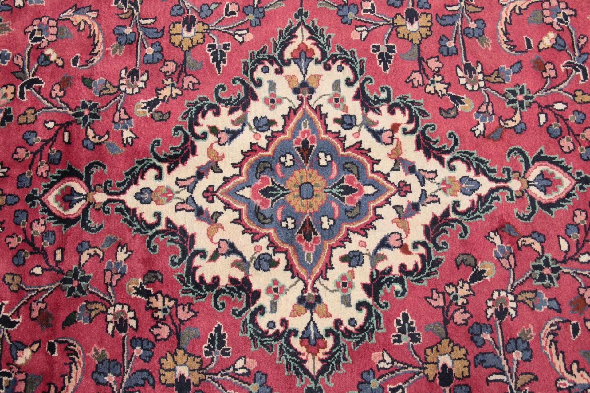 Hamadan Persian Rug — hand-knotted, 206 × 287 cm
